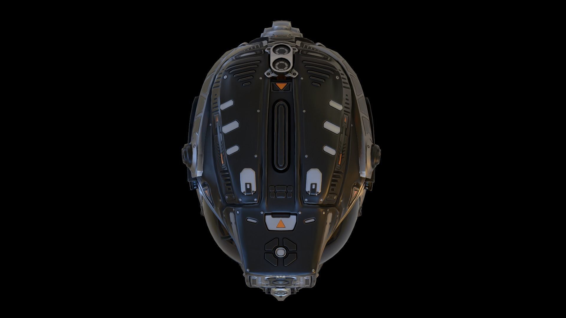 Helmet C19 VR  7k Poly Unreal PKG Low-poly 3D model_8