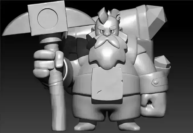 Stylized Dwarf