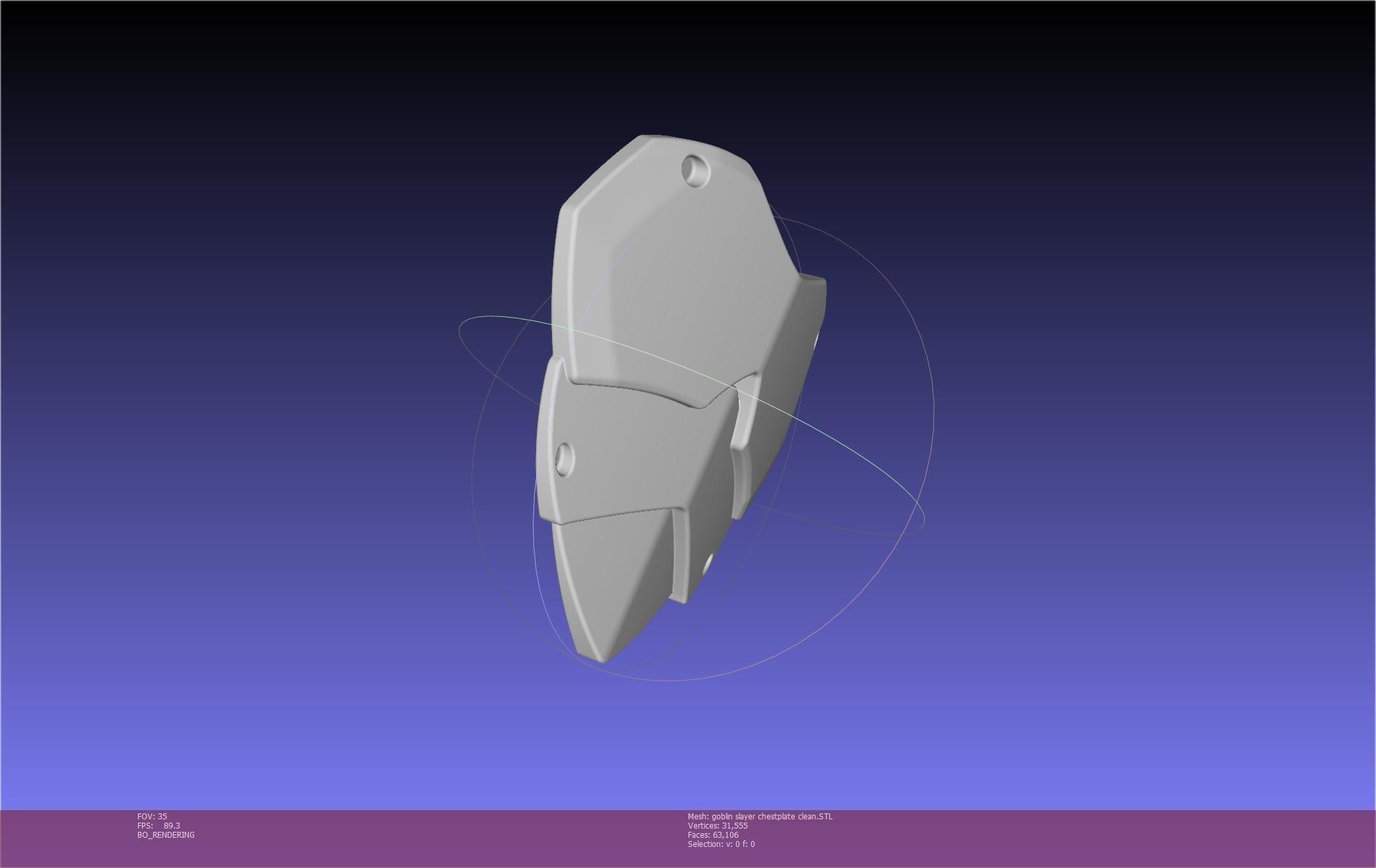 Goblin Slayer Chestplate Printable Model 3D print model_109