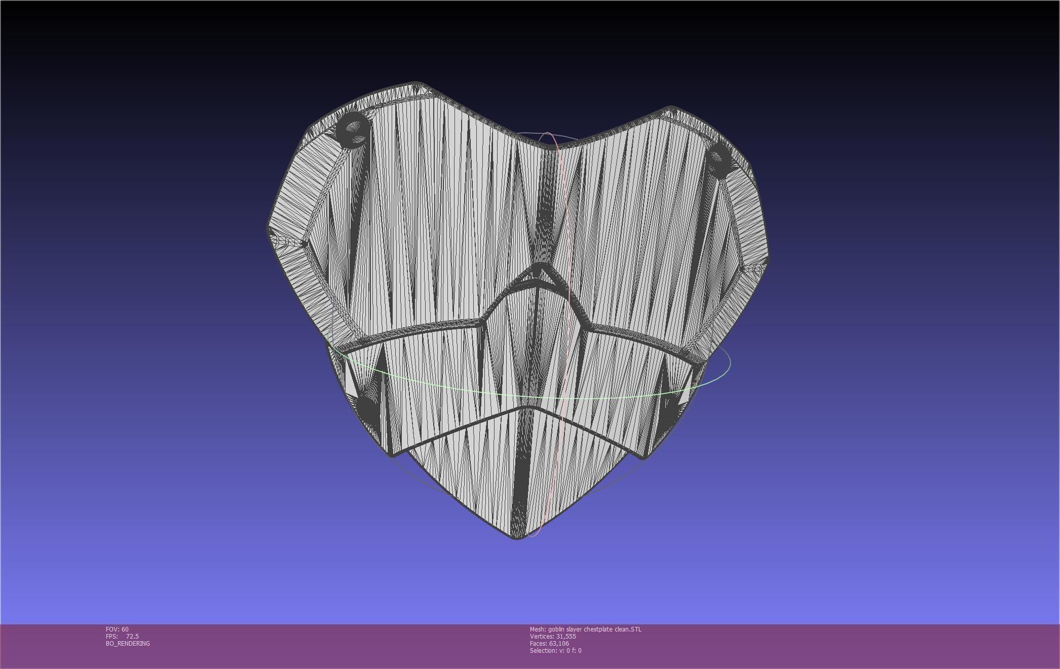 Goblin Slayer Chestplate Printable Model 3D print model_66