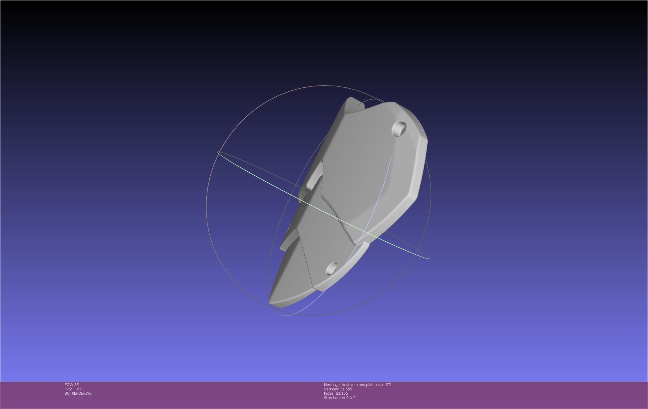 Goblin Slayer Chestplate Printable Model 3D print model_103