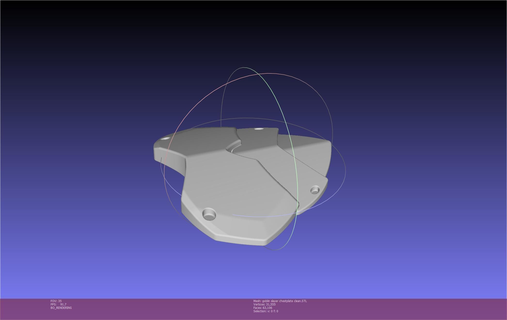 Goblin Slayer Chestplate Printable Model 3D print model_102