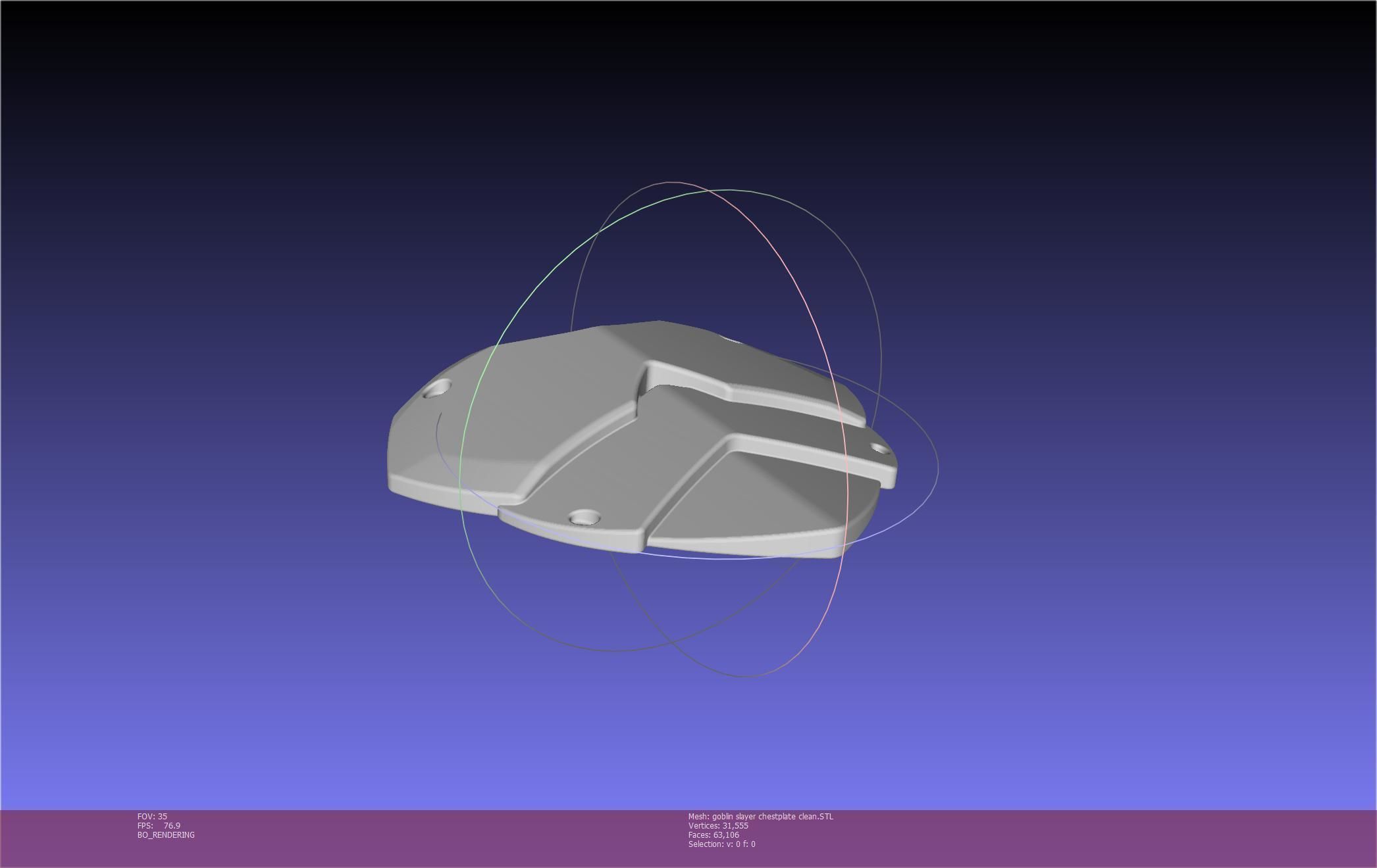 Goblin Slayer Chestplate Printable Model 3D print model_116