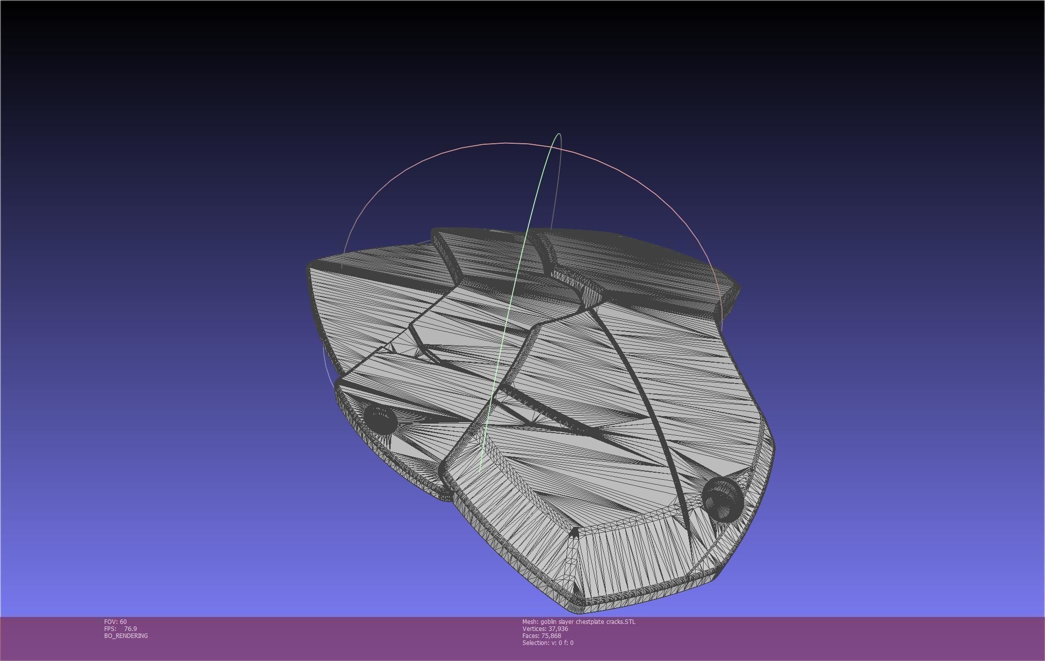 Goblin Slayer Chestplate Printable Model 3D print model_17