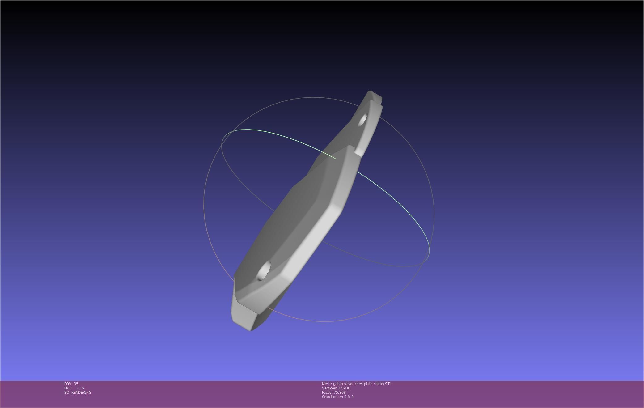 Goblin Slayer Chestplate Printable Model 3D print model_38