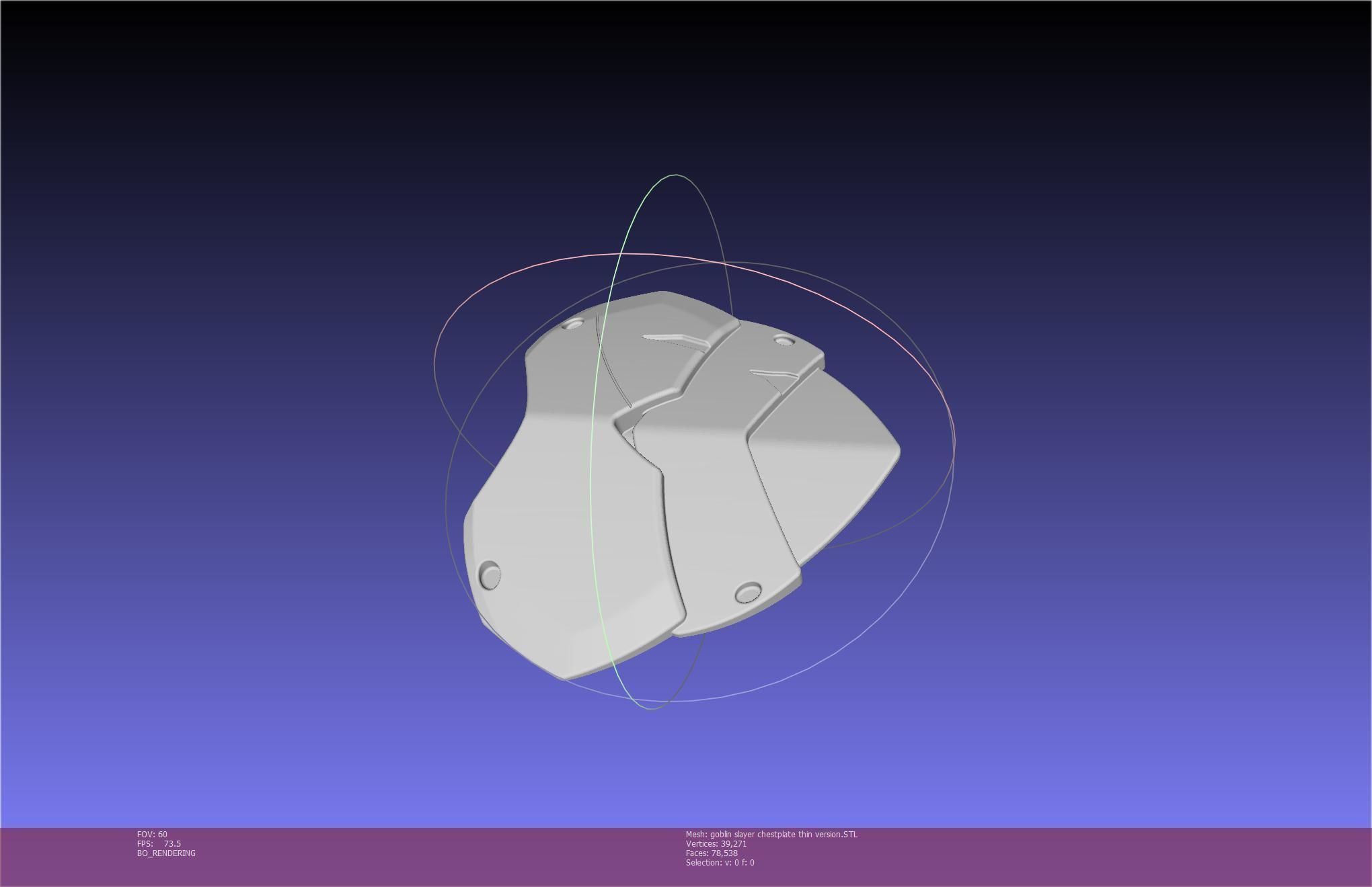 Goblin Slayer Chestplate Printable Model 3D print model_136