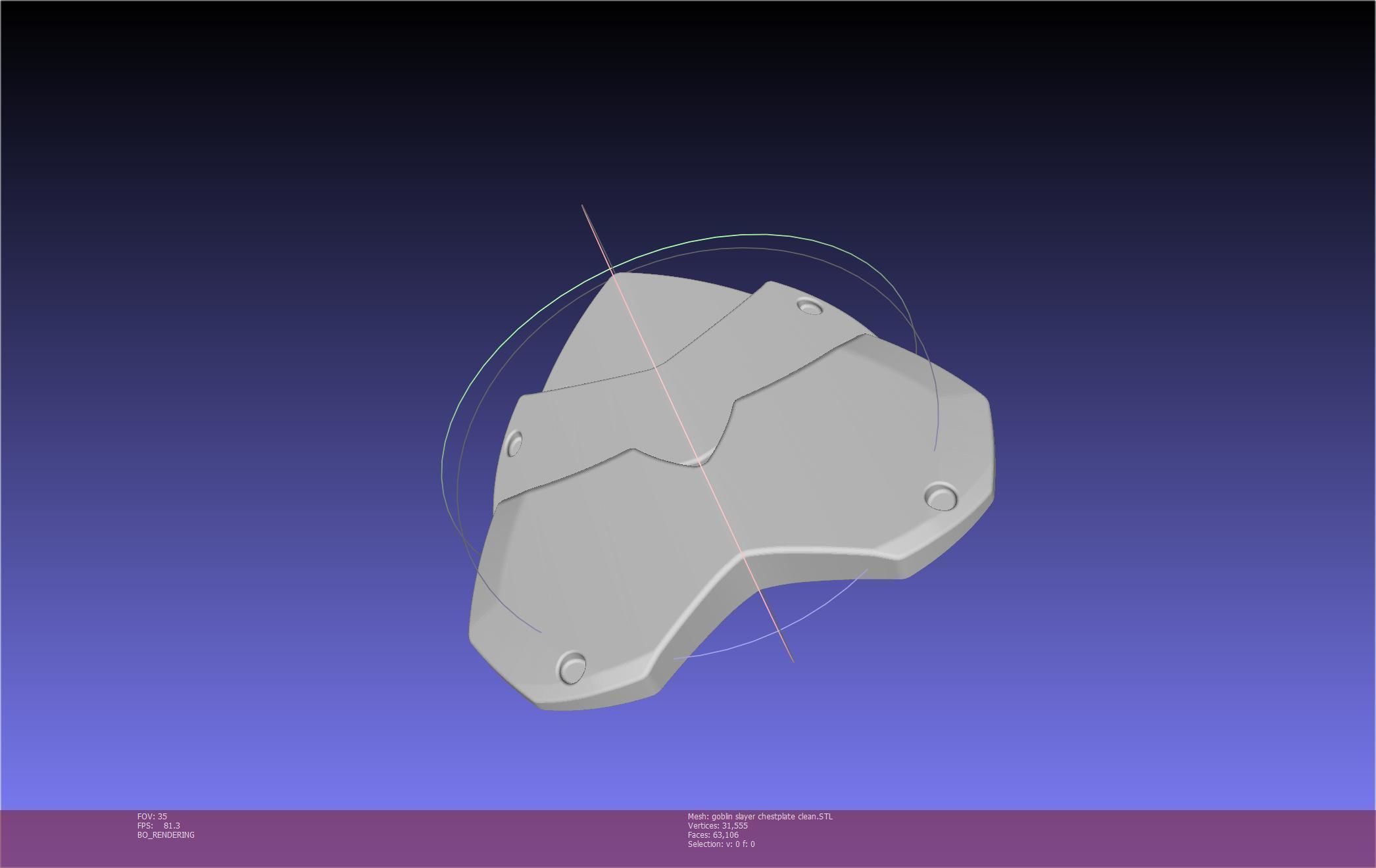 Goblin Slayer Chestplate Printable Model 3D print model_91