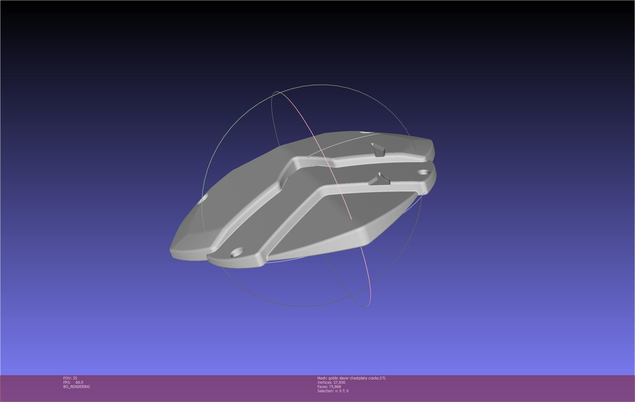 Goblin Slayer Chestplate Printable Model 3D print model_43