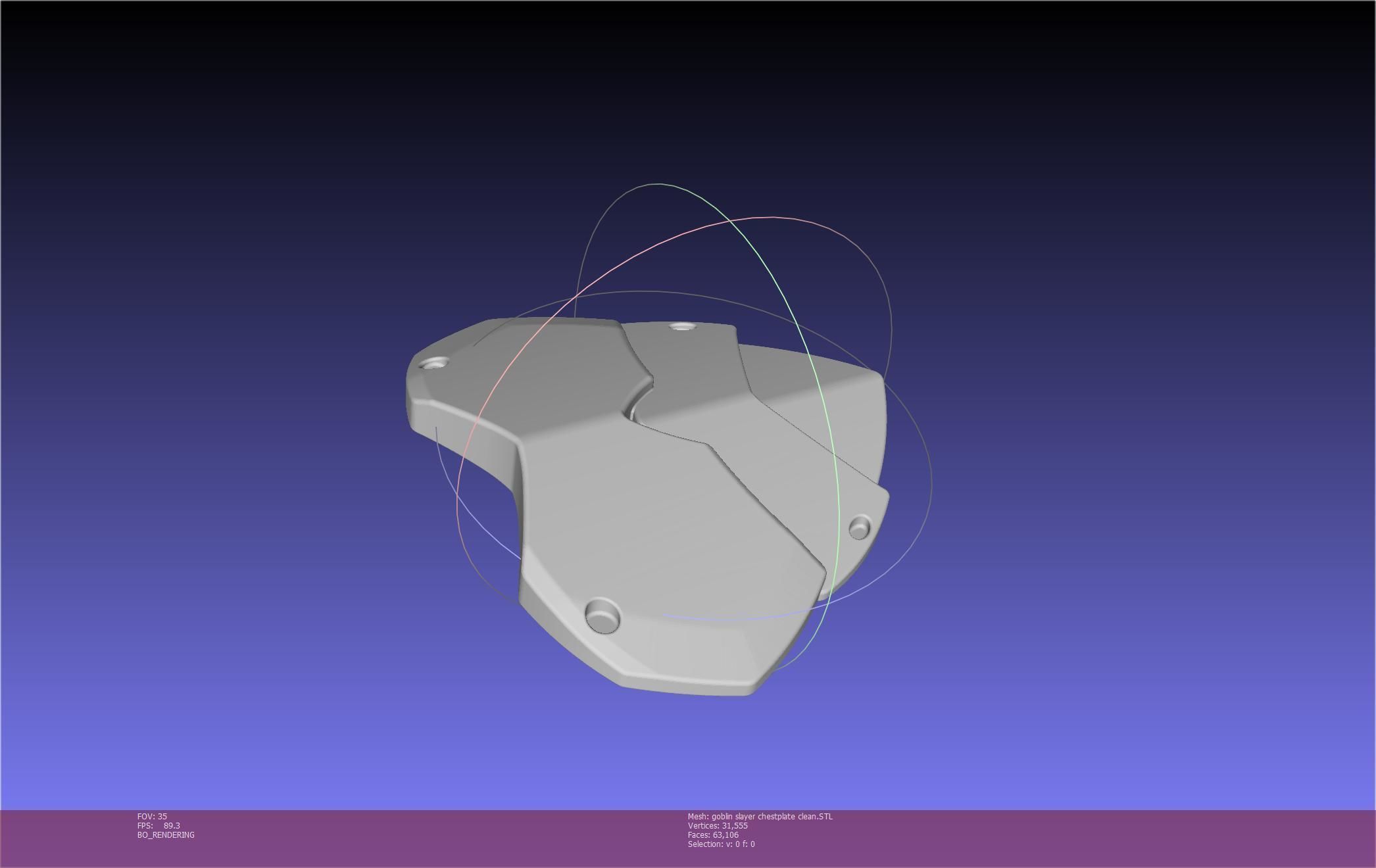 Goblin Slayer Chestplate Printable Model 3D print model_92