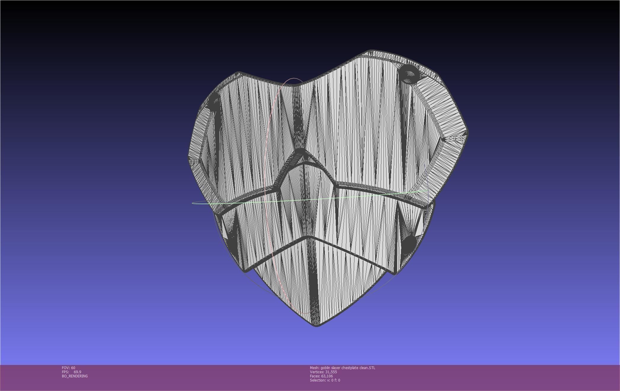 Goblin Slayer Chestplate Printable Model 3D print model_64