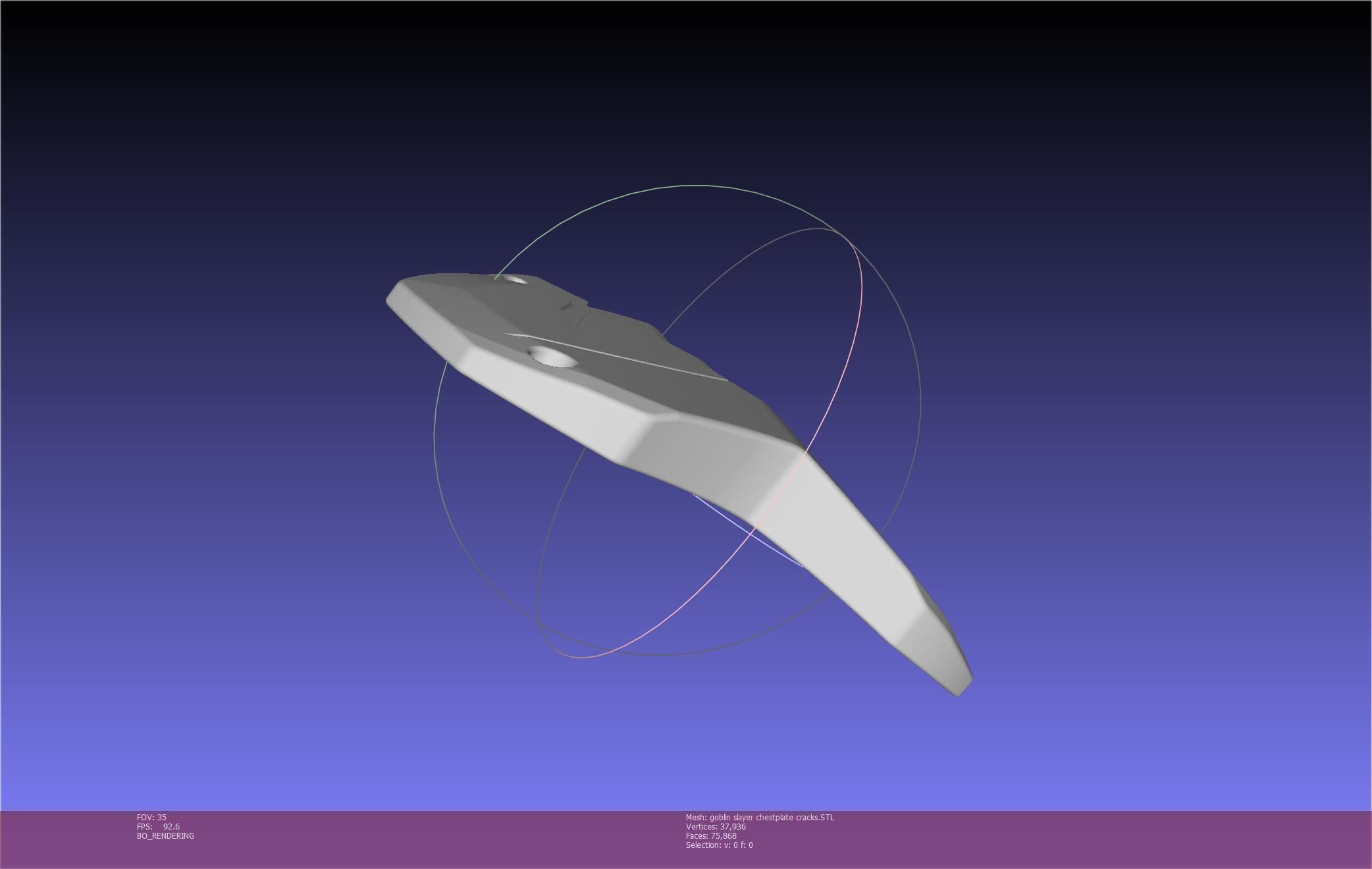 Goblin Slayer Chestplate Printable Model 3D print model_49