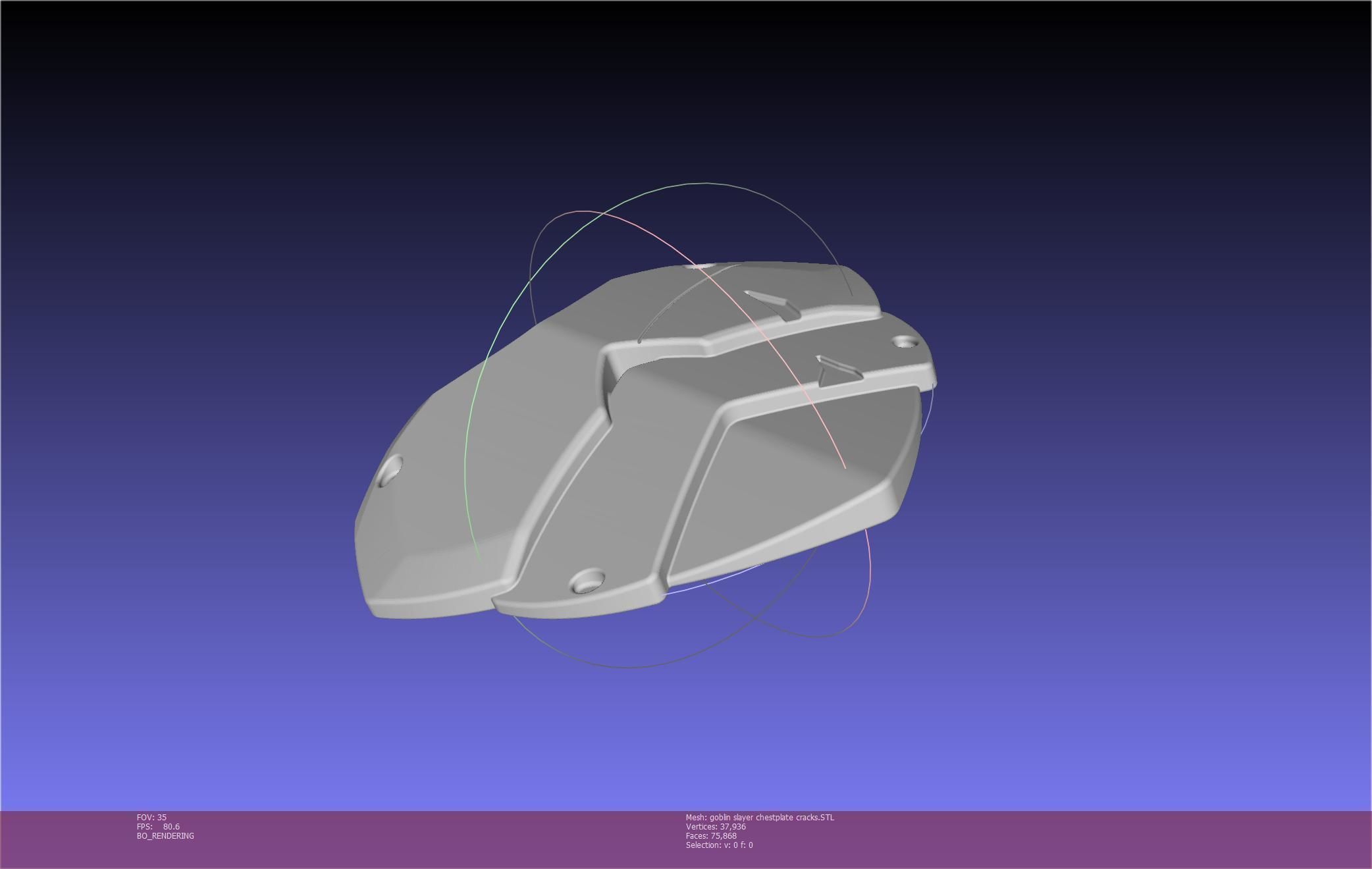 Goblin Slayer Chestplate Printable Model 3D print model_34