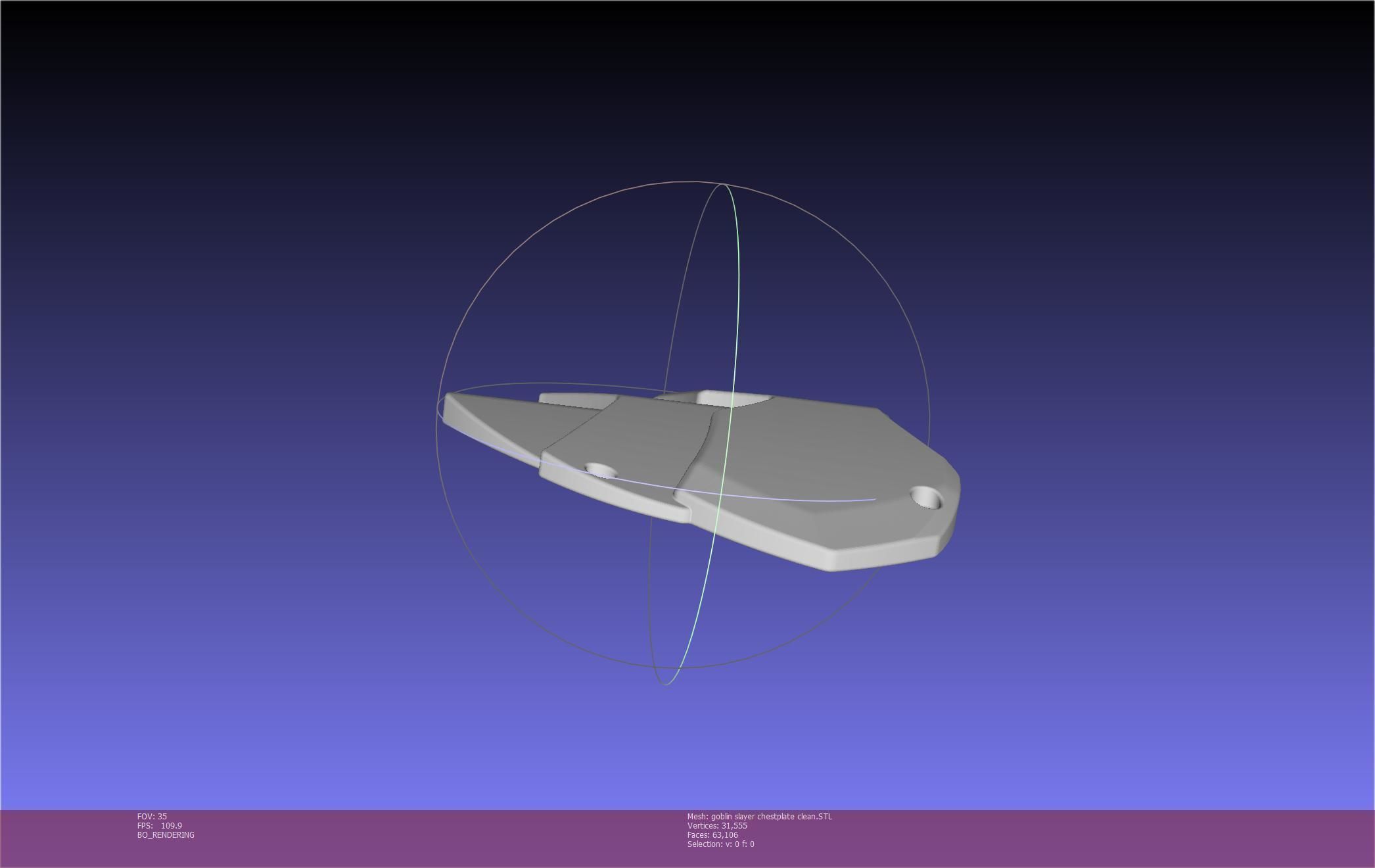 Goblin Slayer Chestplate Printable Model 3D print model_113