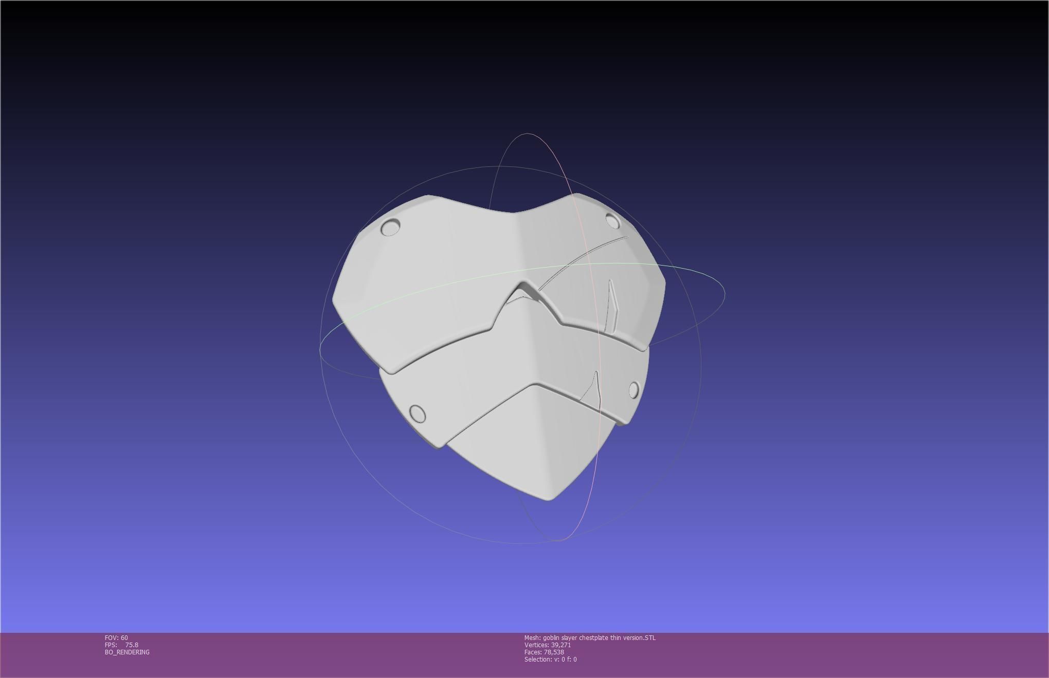 Goblin Slayer Chestplate Printable Model 3D print model_146