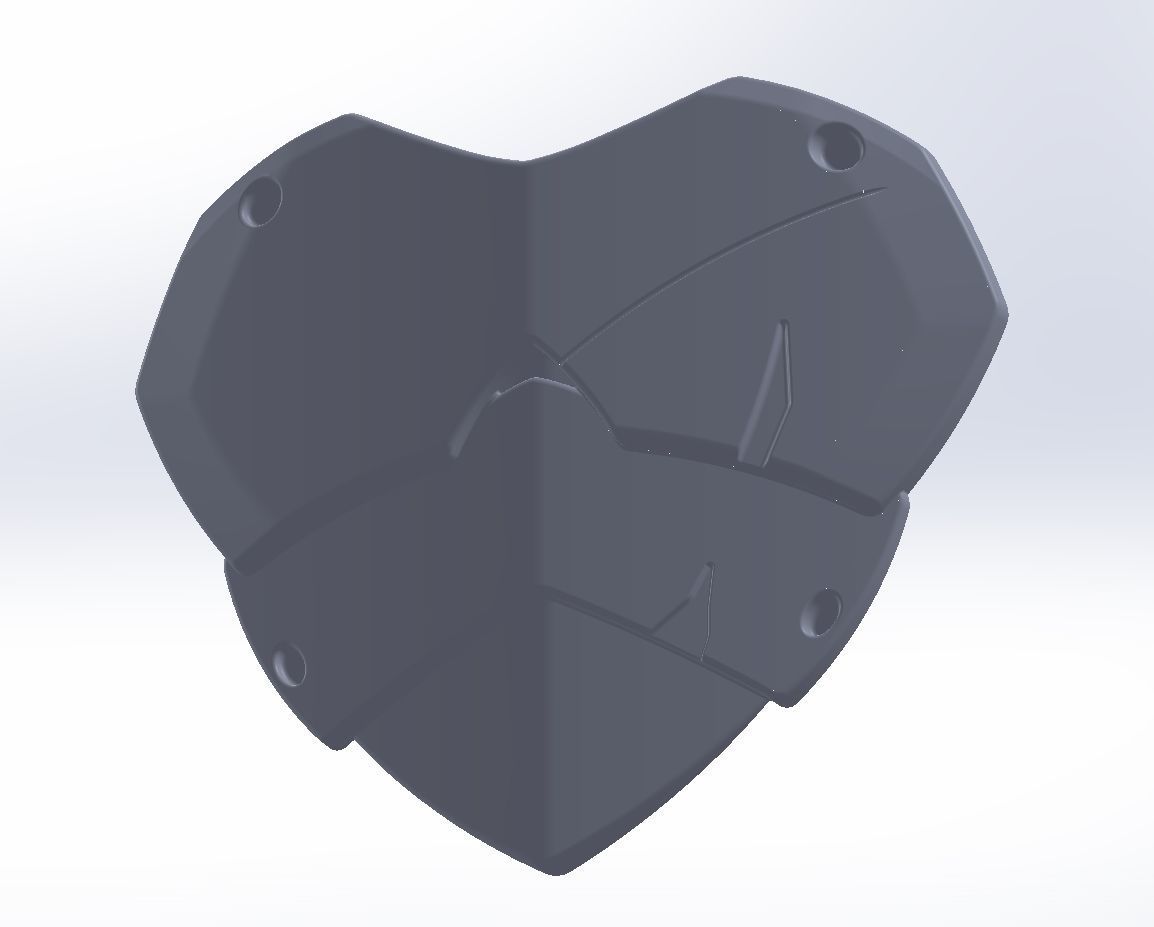 Goblin Slayer Chestplate Printable Model 3D print model_4
