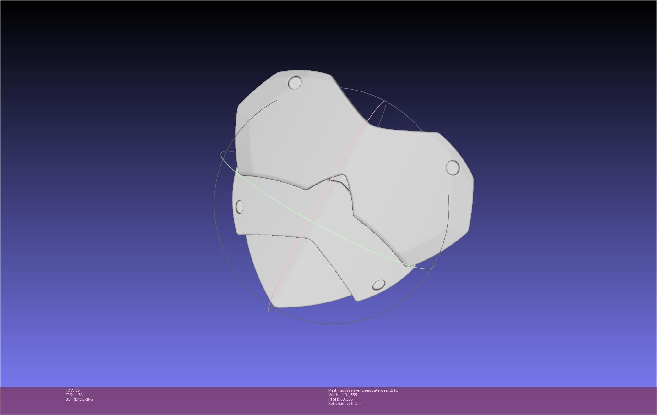 Goblin Slayer Chestplate Printable Model 3D print model_83