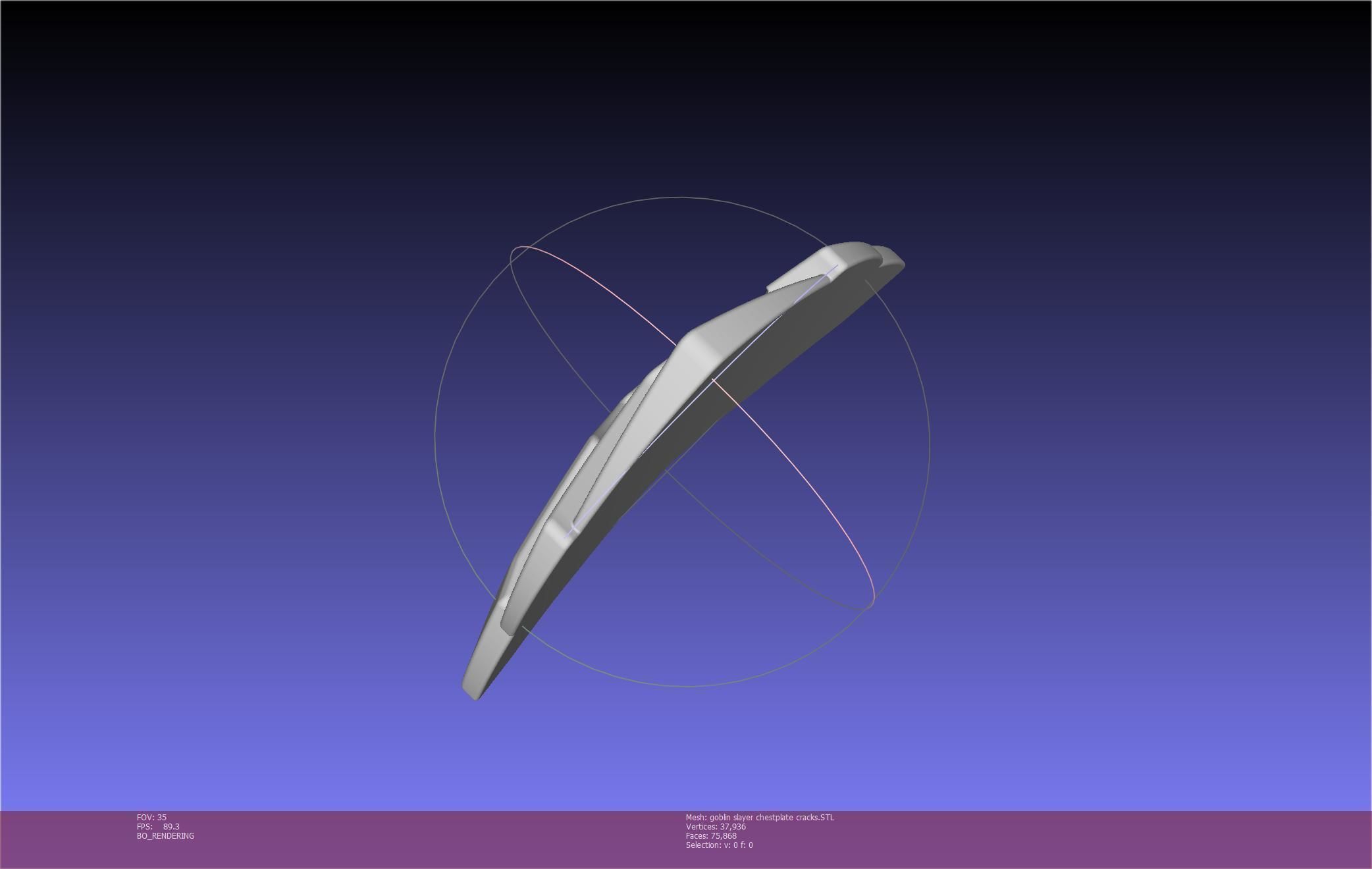 Goblin Slayer Chestplate Printable Model 3D print model_47