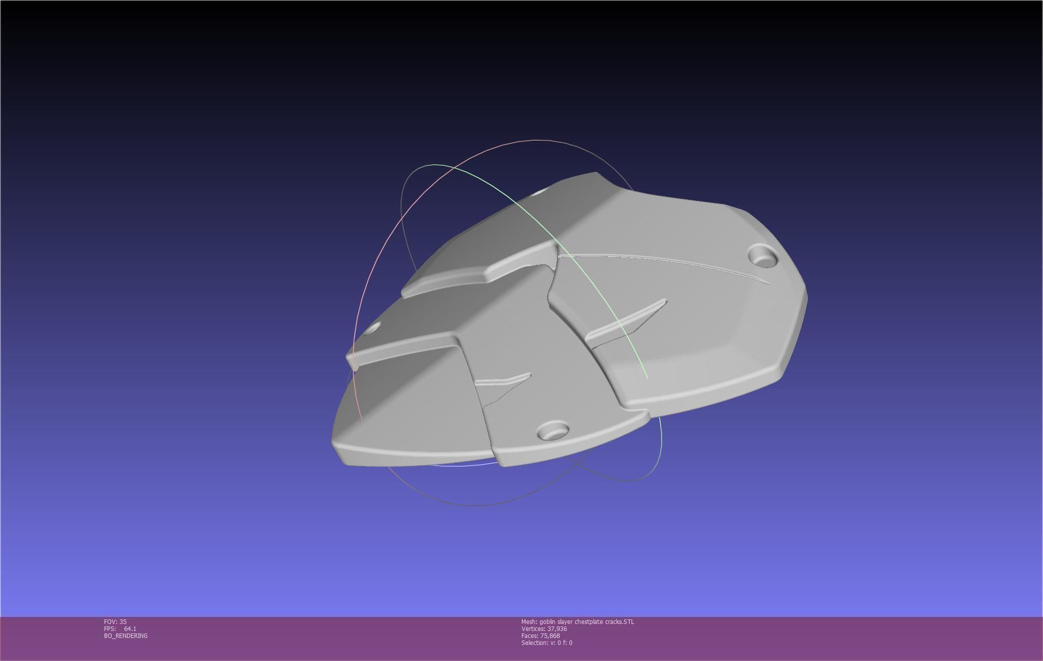 Goblin Slayer Chestplate Printable Model 3D print model_55