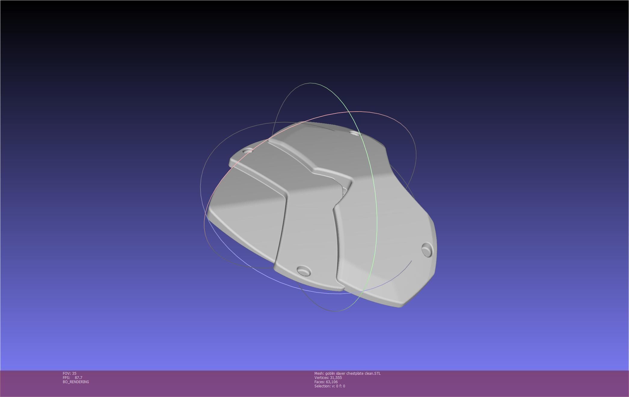 Goblin Slayer Chestplate Printable Model 3D print model_112