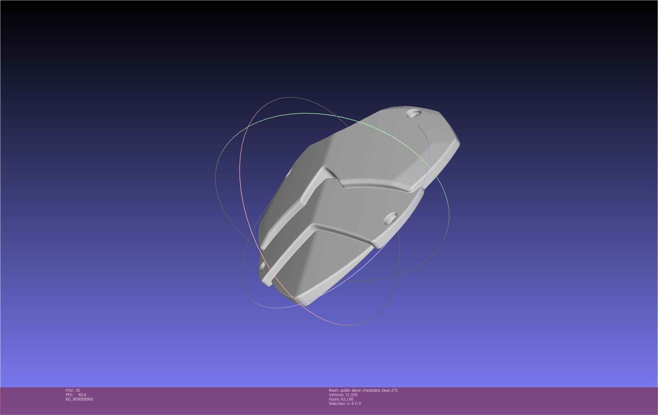 Goblin Slayer Chestplate Printable Model 3D print model_104