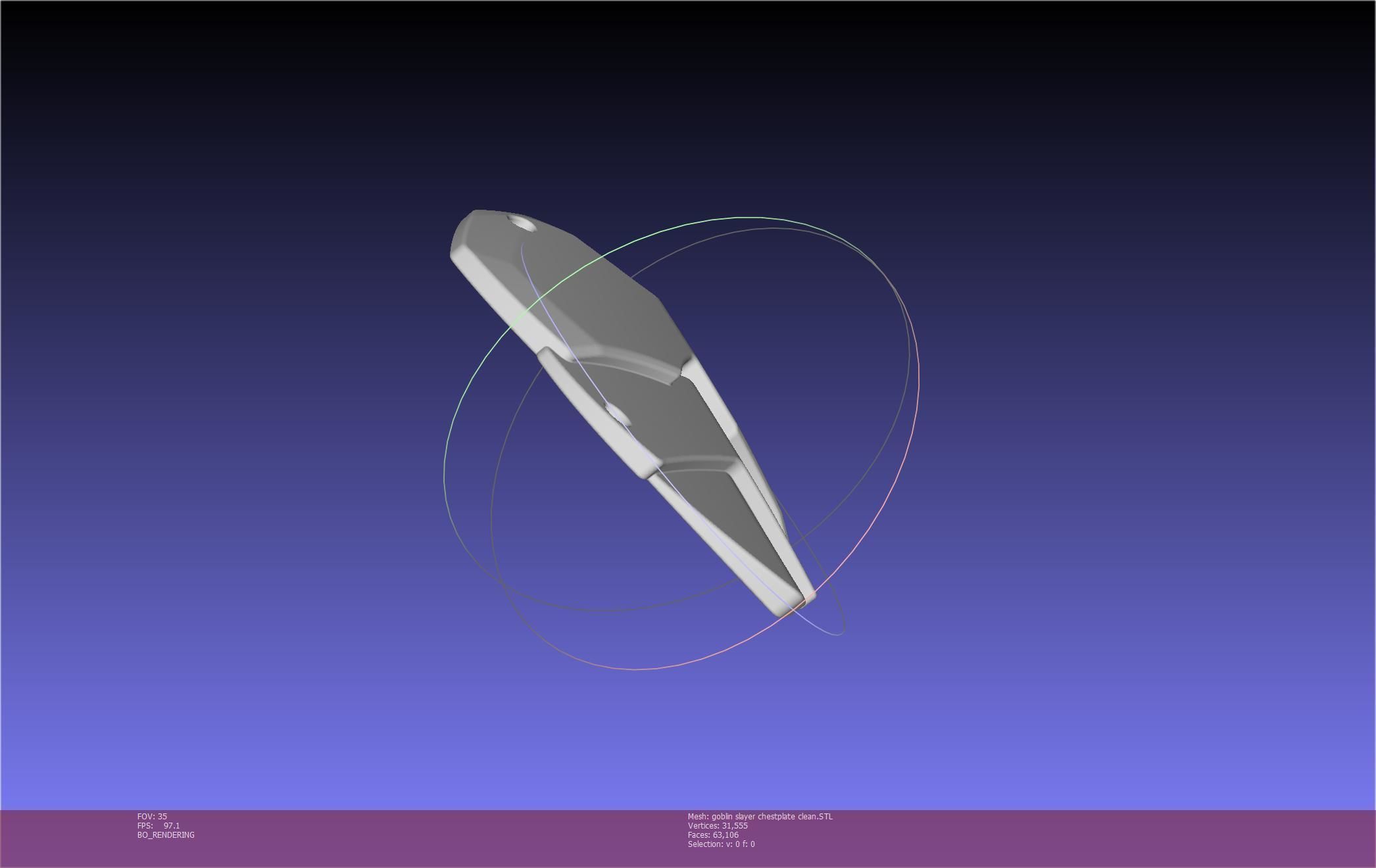 Goblin Slayer Chestplate Printable Model 3D print model_101