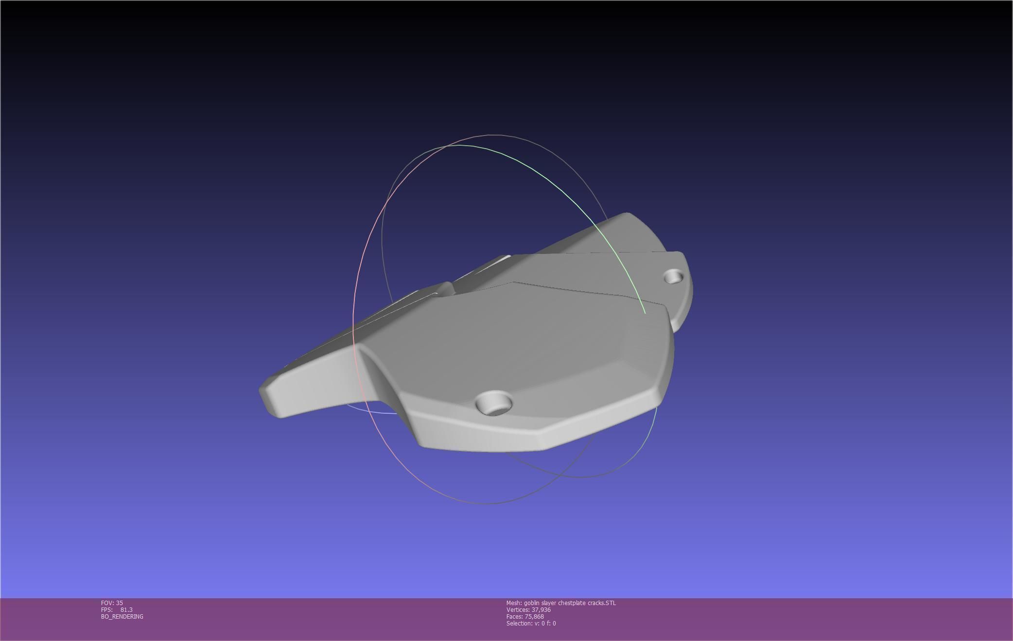 Goblin Slayer Chestplate Printable Model 3D print model_33