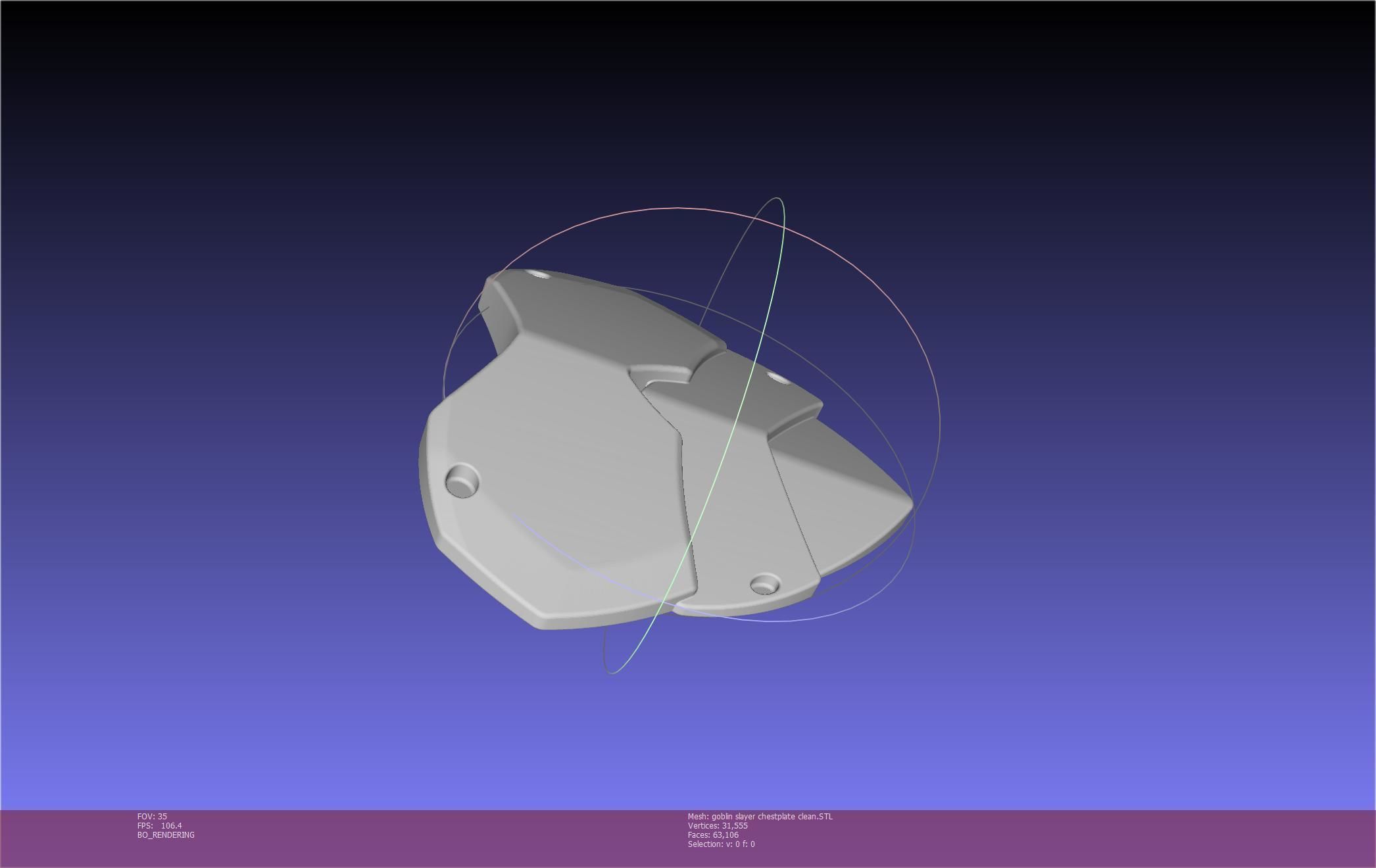 Goblin Slayer Chestplate Printable Model 3D print model_90