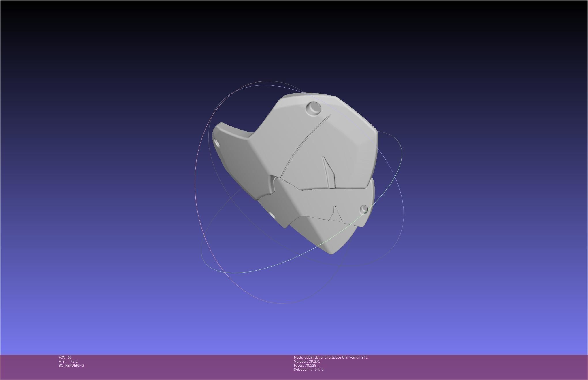 Goblin Slayer Chestplate Printable Model 3D print model_144