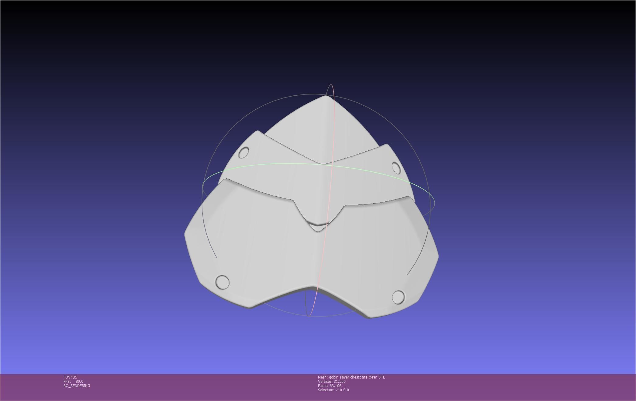 Goblin Slayer Chestplate Printable Model 3D print model_97