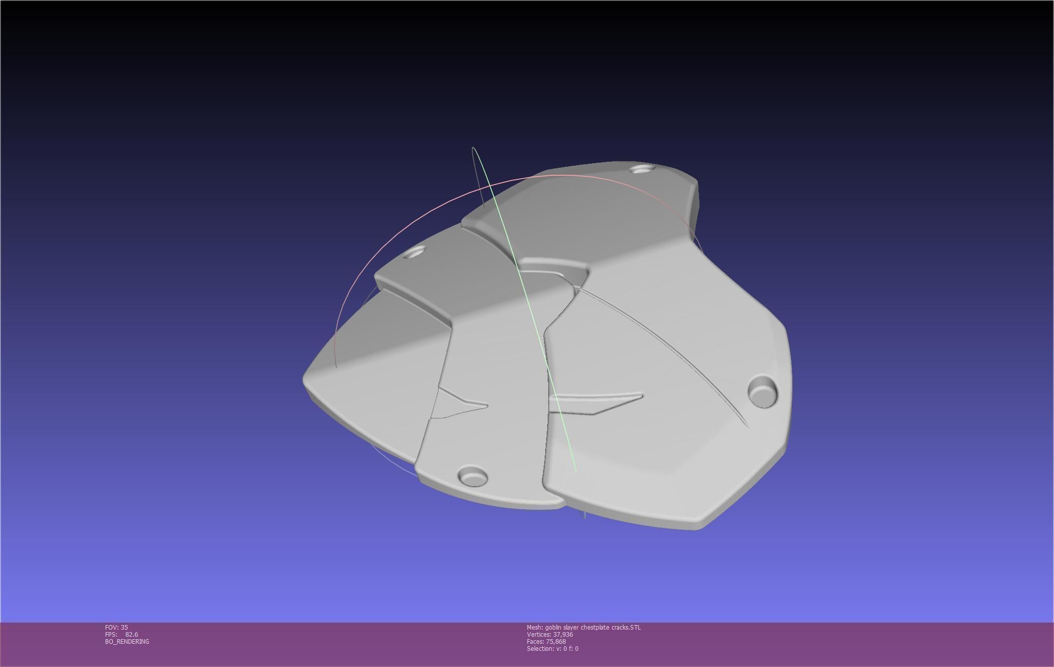 Goblin Slayer Chestplate Printable Model 3D print model_31