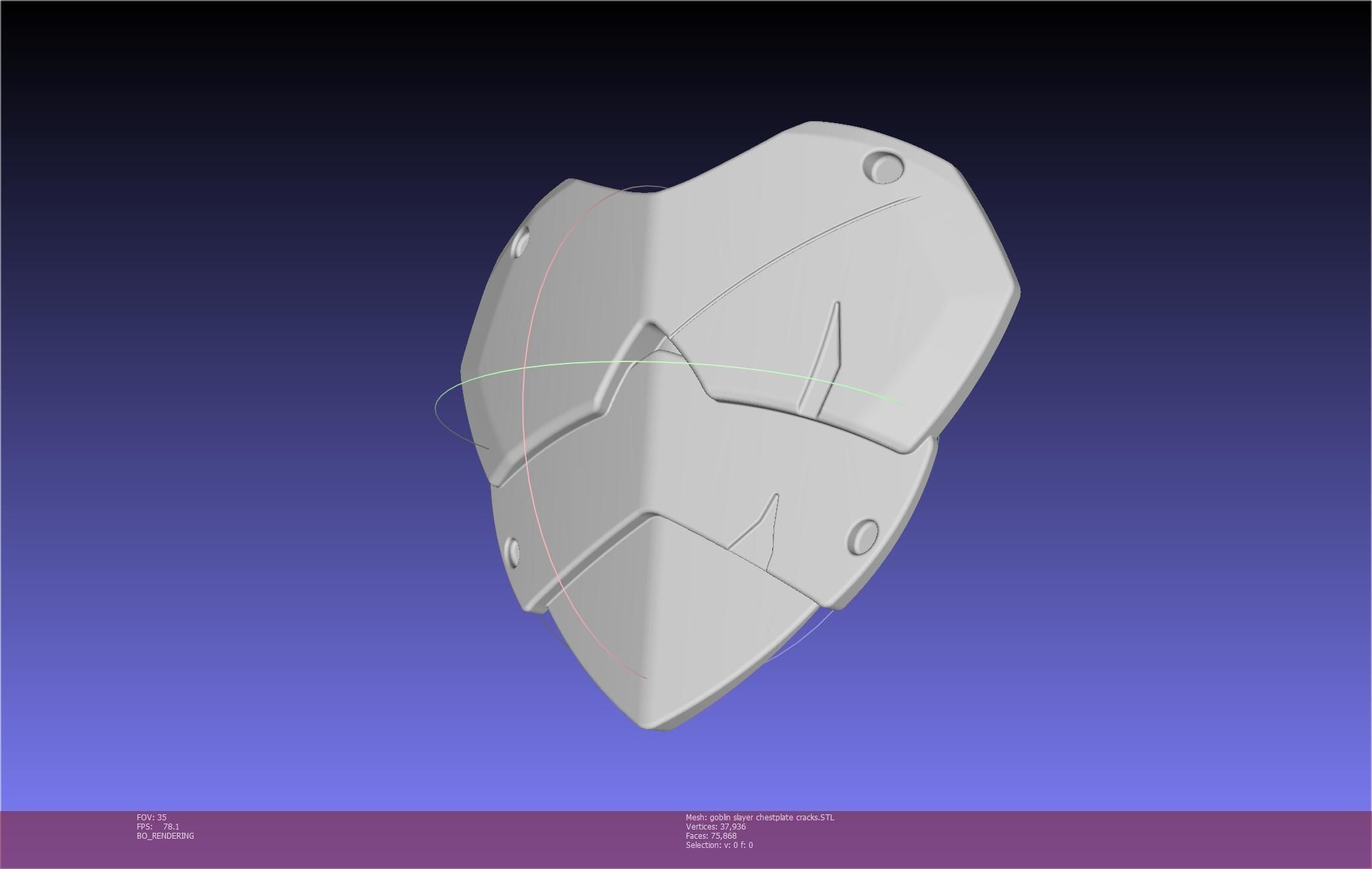 Goblin Slayer Chestplate Printable Model 3D print model_53