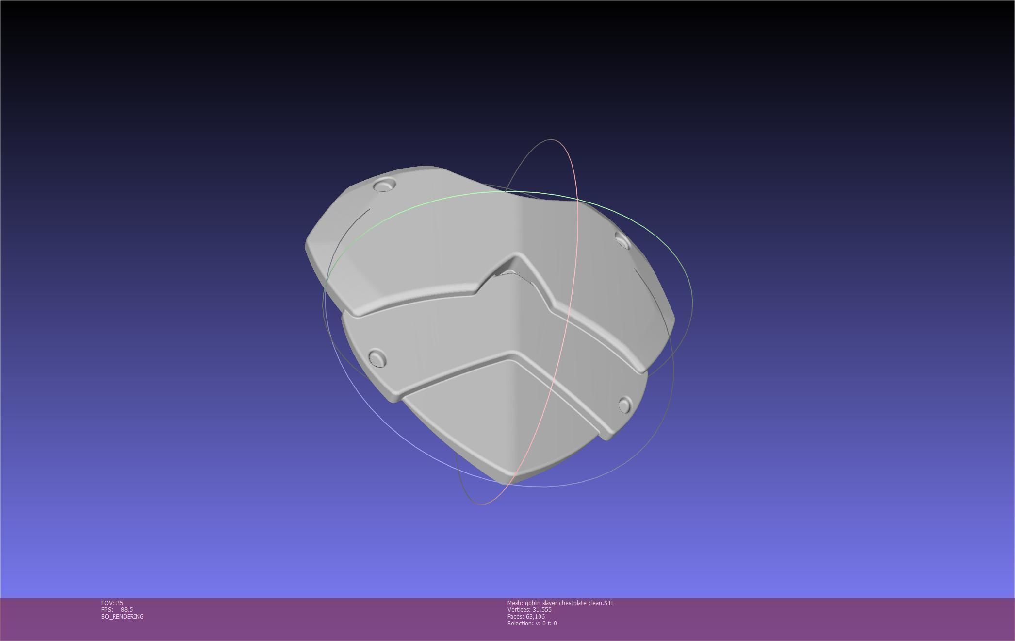 Goblin Slayer Chestplate Printable Model 3D print model_88