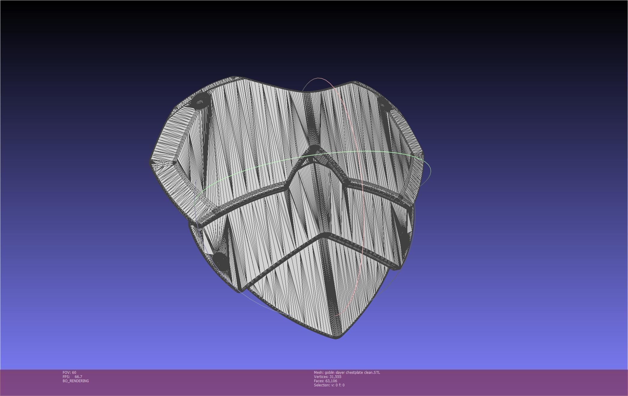 Goblin Slayer Chestplate Printable Model 3D print model_65