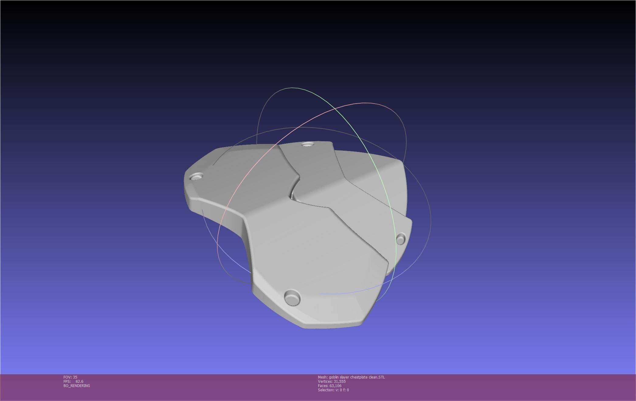 Goblin Slayer Chestplate Printable Model 3D print model_115