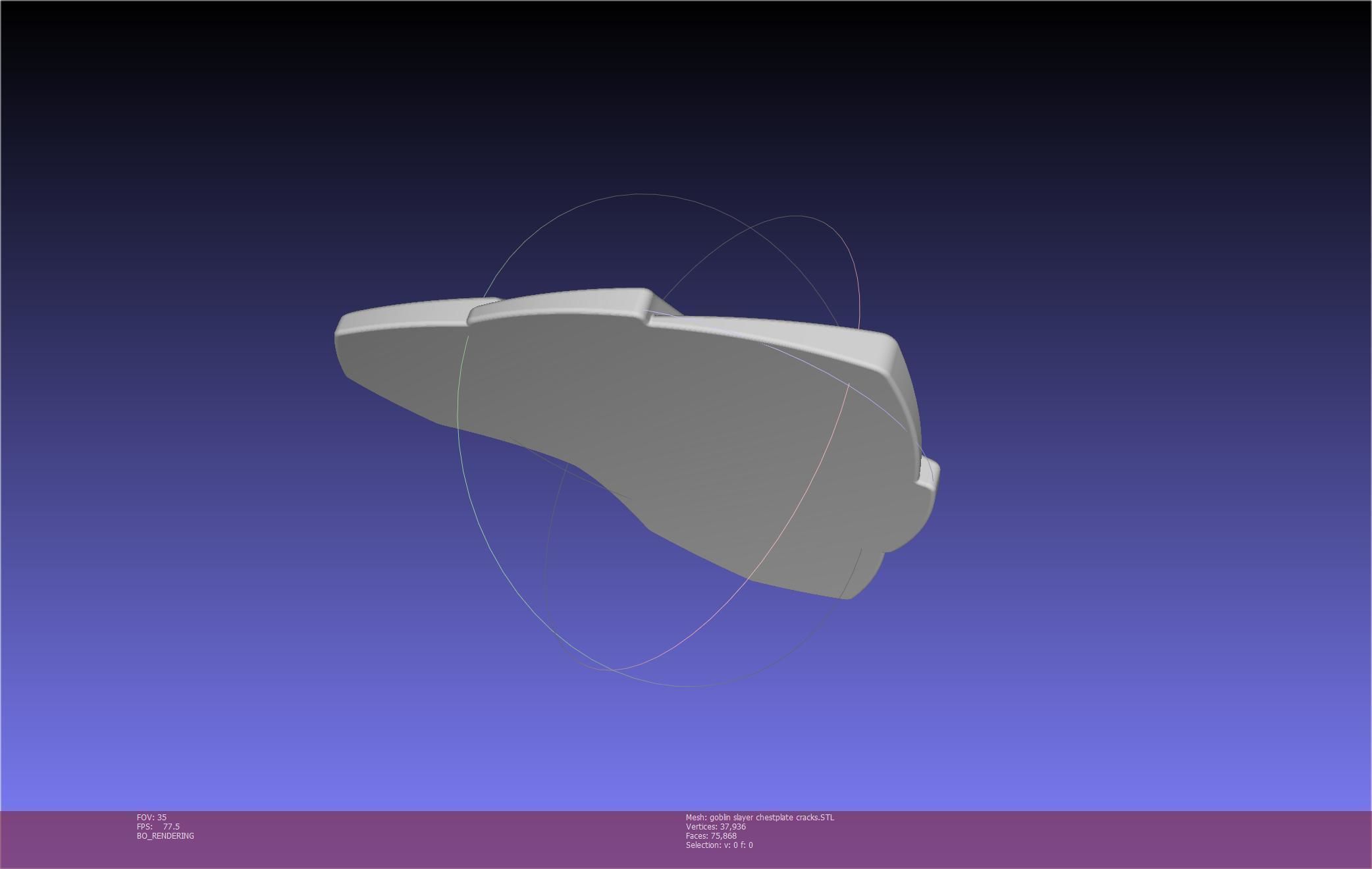 Goblin Slayer Chestplate Printable Model 3D print model_37