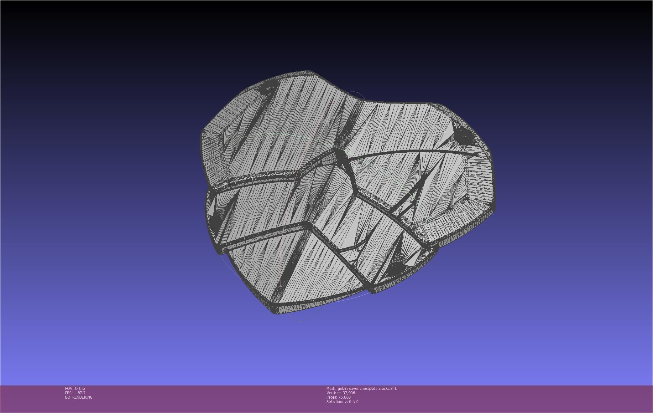 Goblin Slayer Chestplate Printable Model 3D print model_24