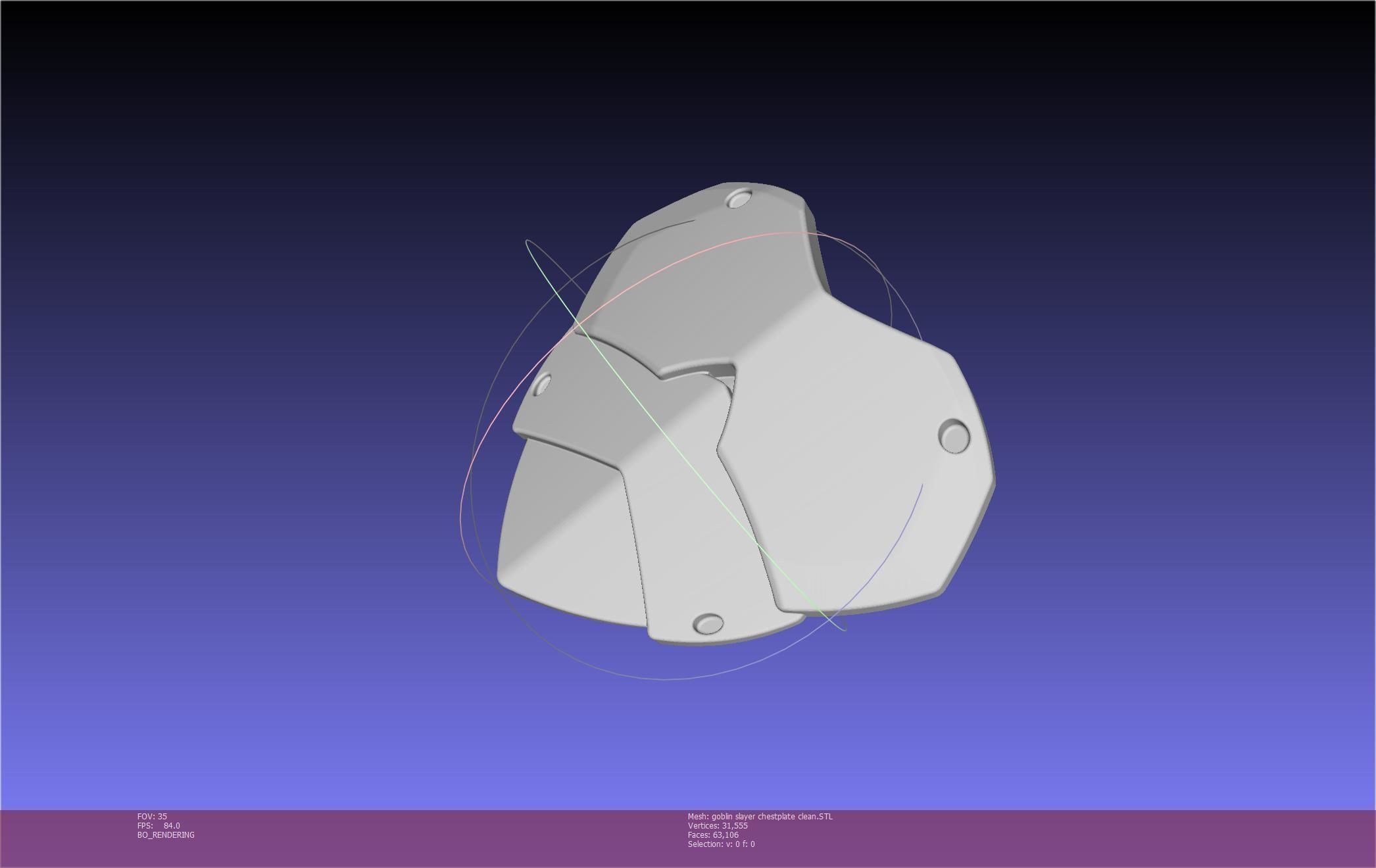 Goblin Slayer Chestplate Printable Model 3D print model_119