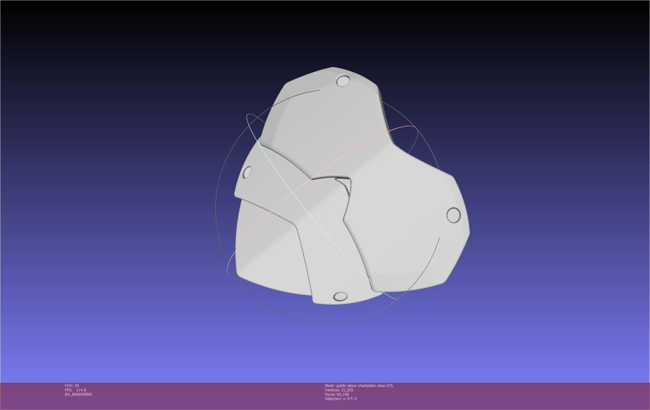 Goblin Slayer Chestplate Printable Model 3D print model_118