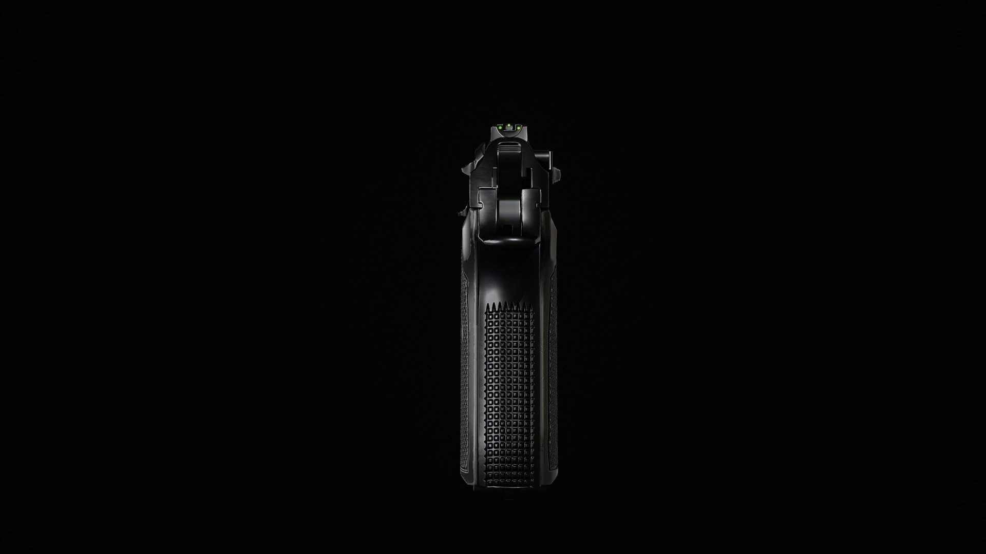 M9A1 - Flashlight Low-poly 3D model_16