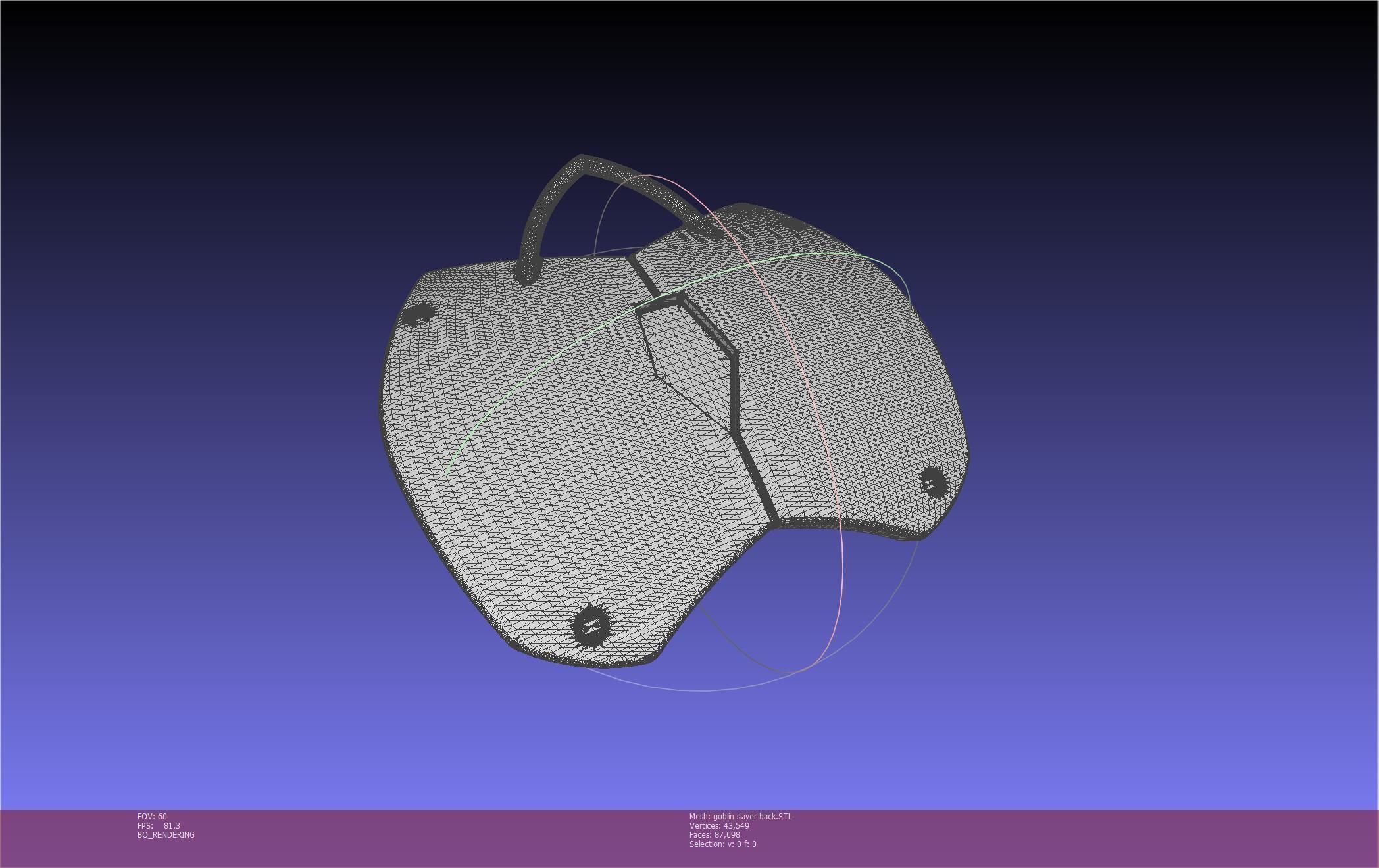 Goblin Slayer Back Armor Printable Model 3D print model_19