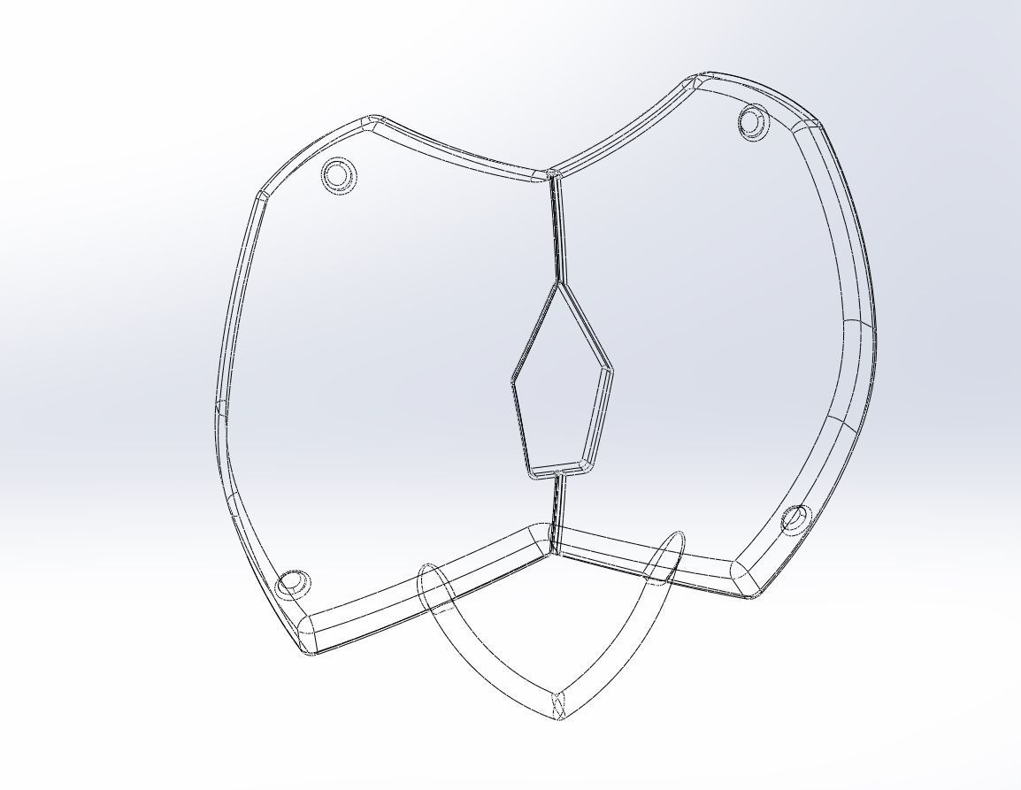 Goblin Slayer Back Armor Printable Model 3D print model_2