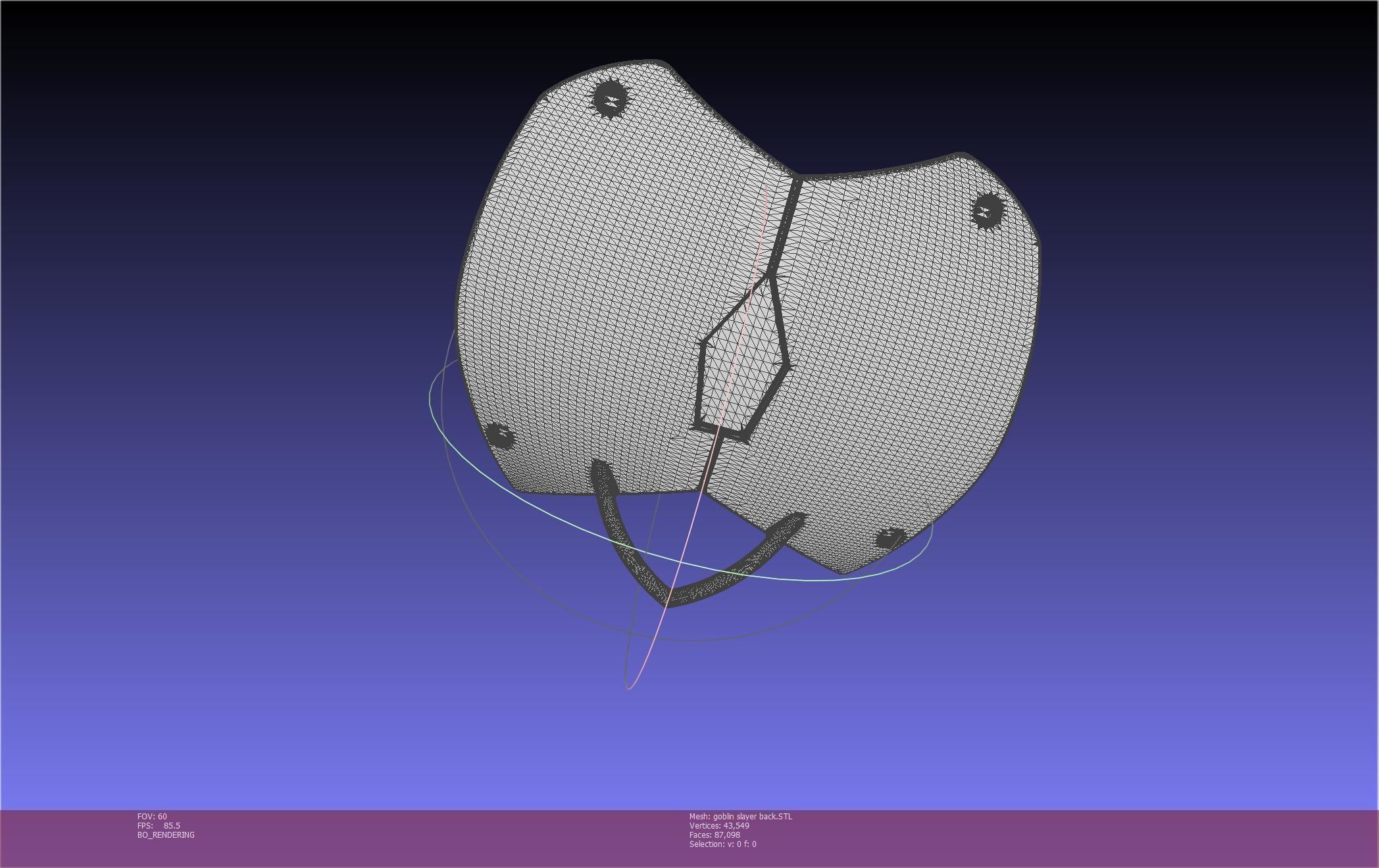 Goblin Slayer Back Armor Printable Model 3D print model_12