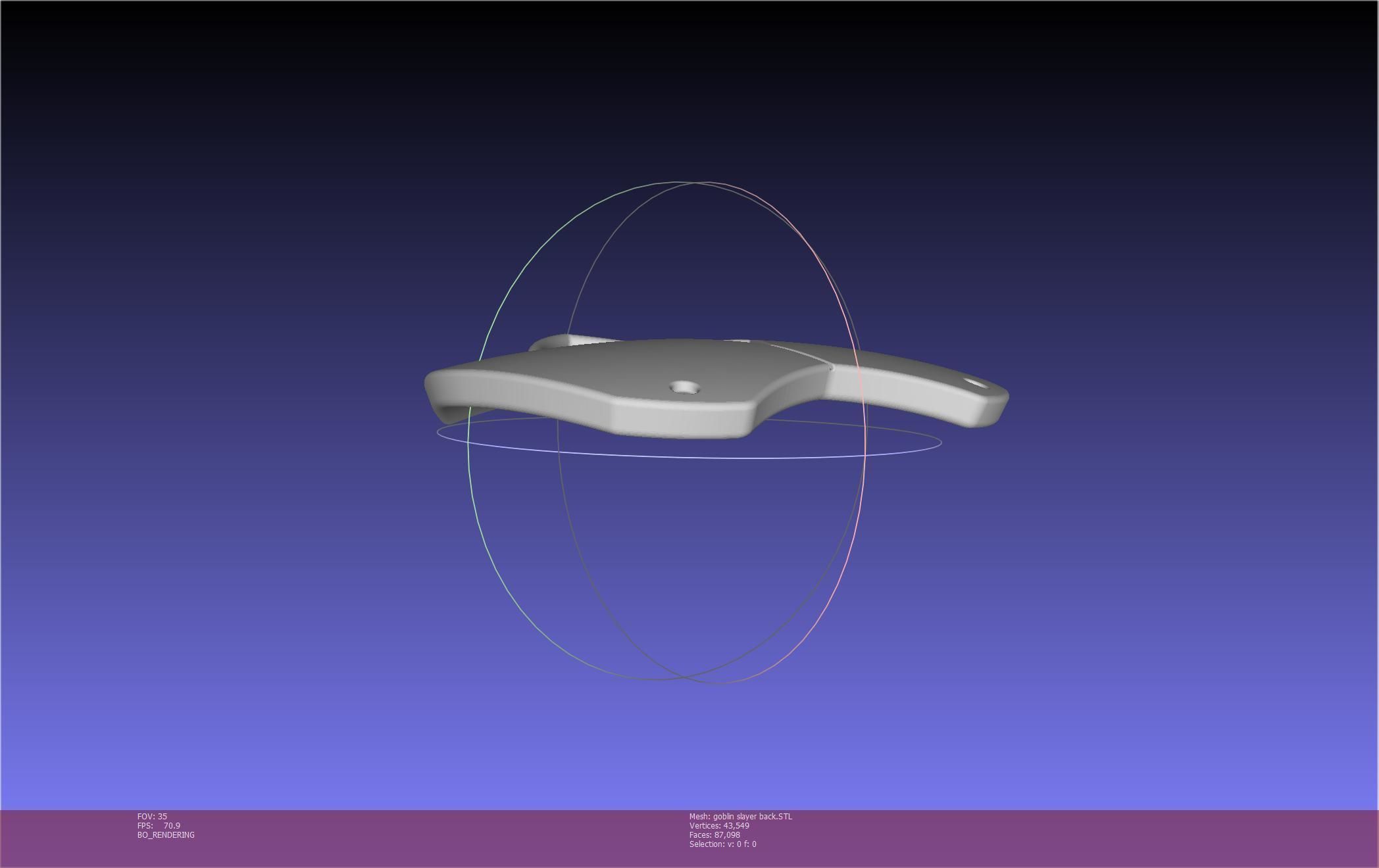 Goblin Slayer Back Armor Printable Model 3D print model_81