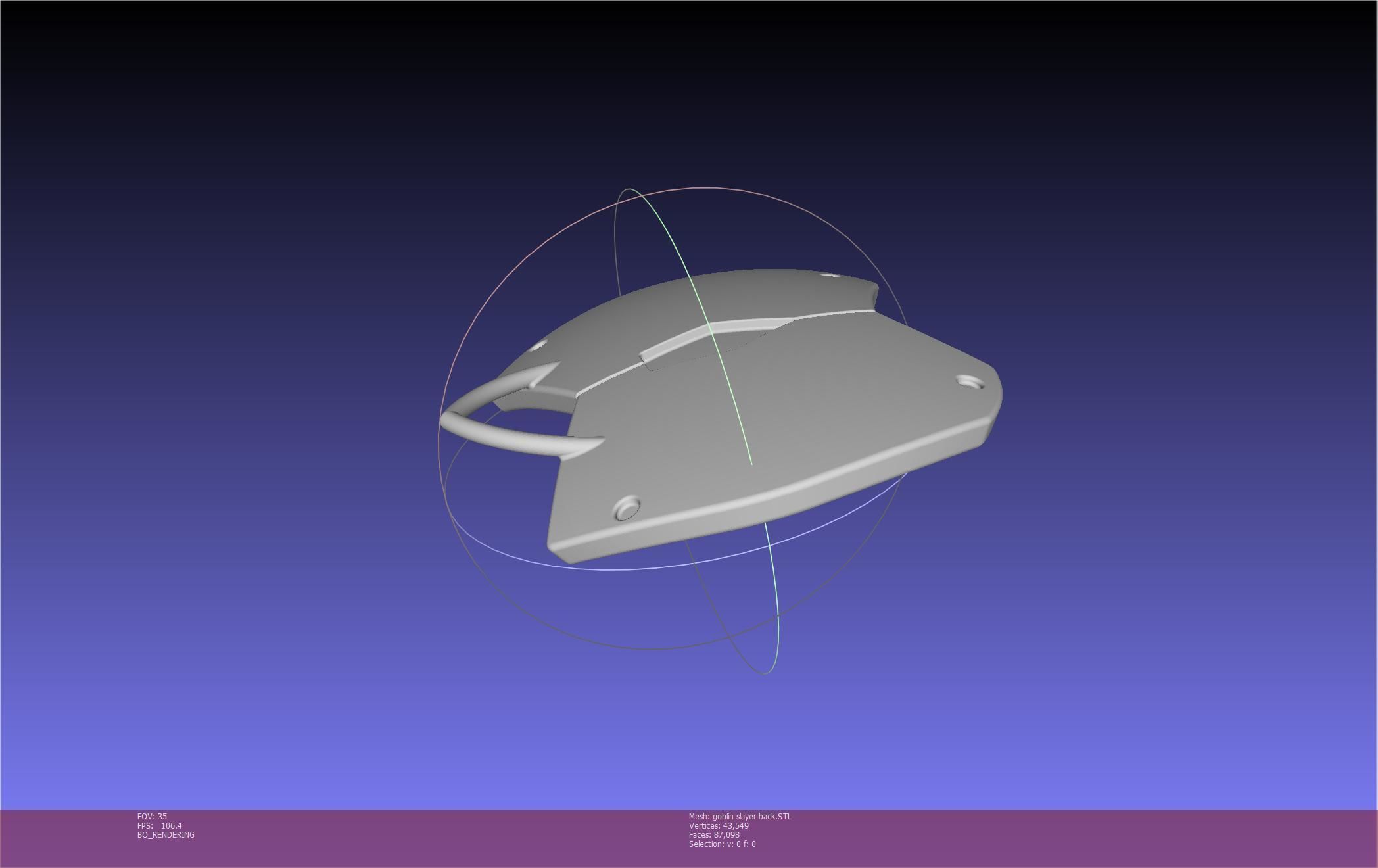 Goblin Slayer Back Armor Printable Model 3D print model_92