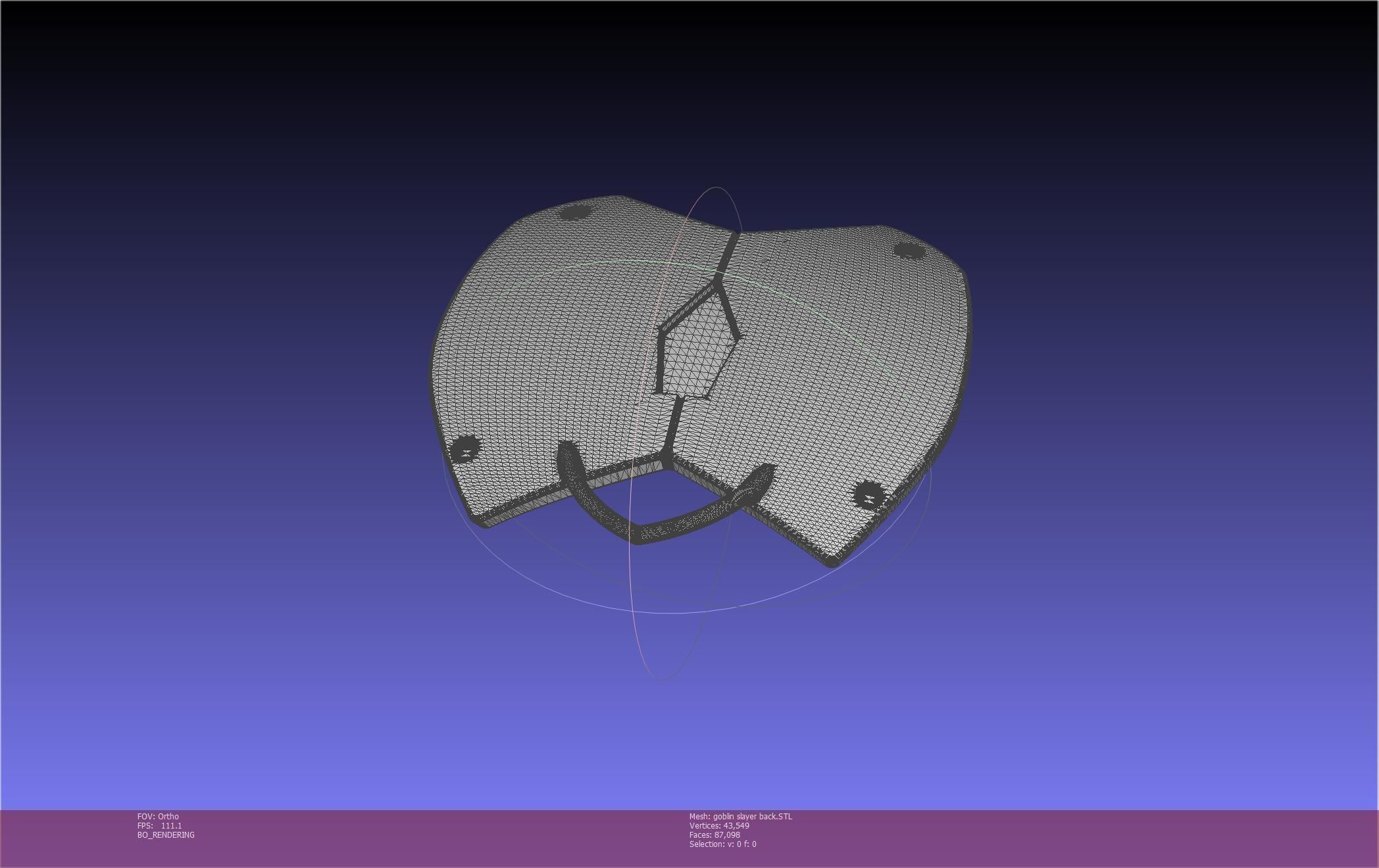 Goblin Slayer Back Armor Printable Model 3D print model_50