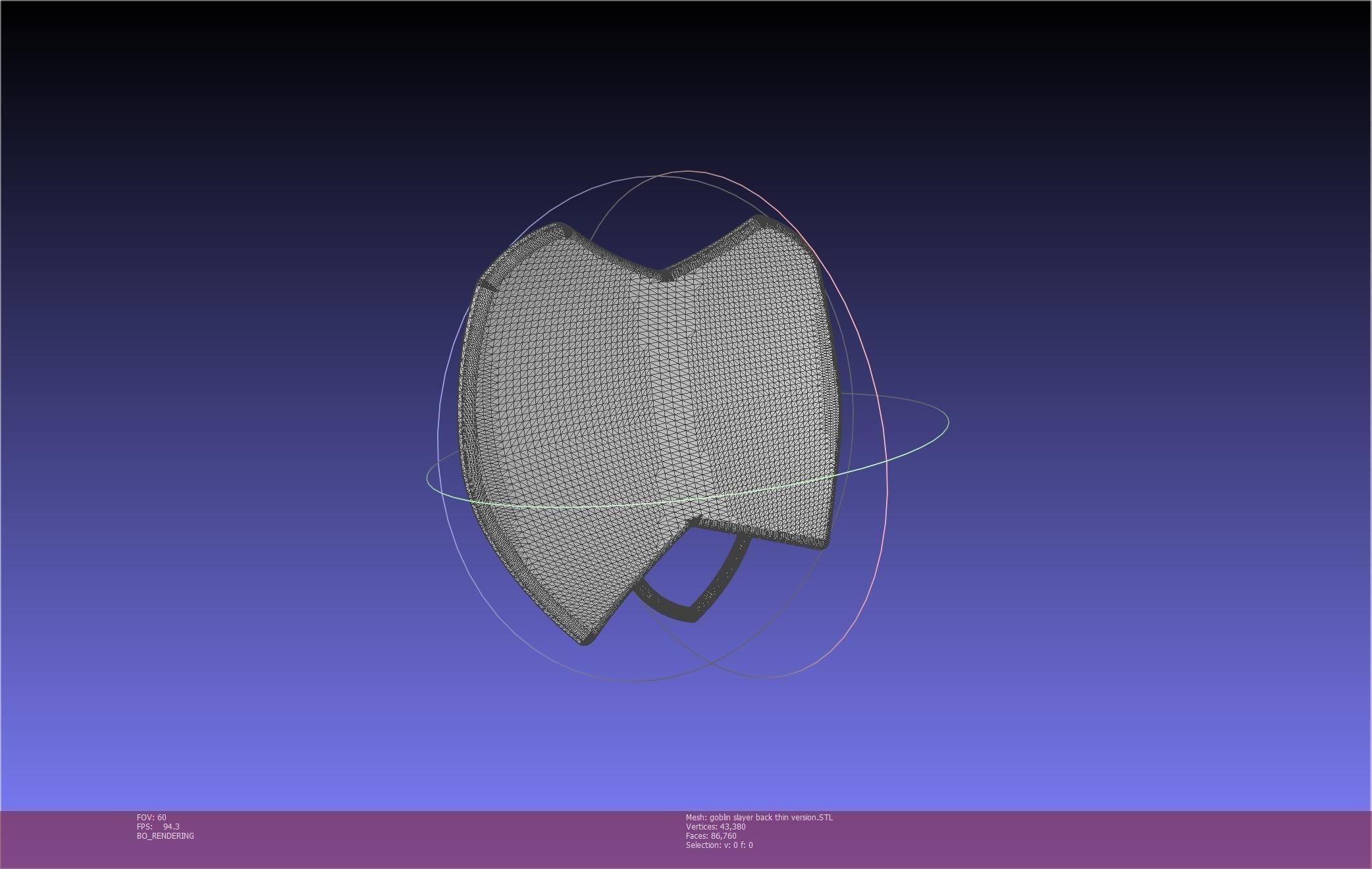 Goblin Slayer Back Armor Printable Model 3D print model_115