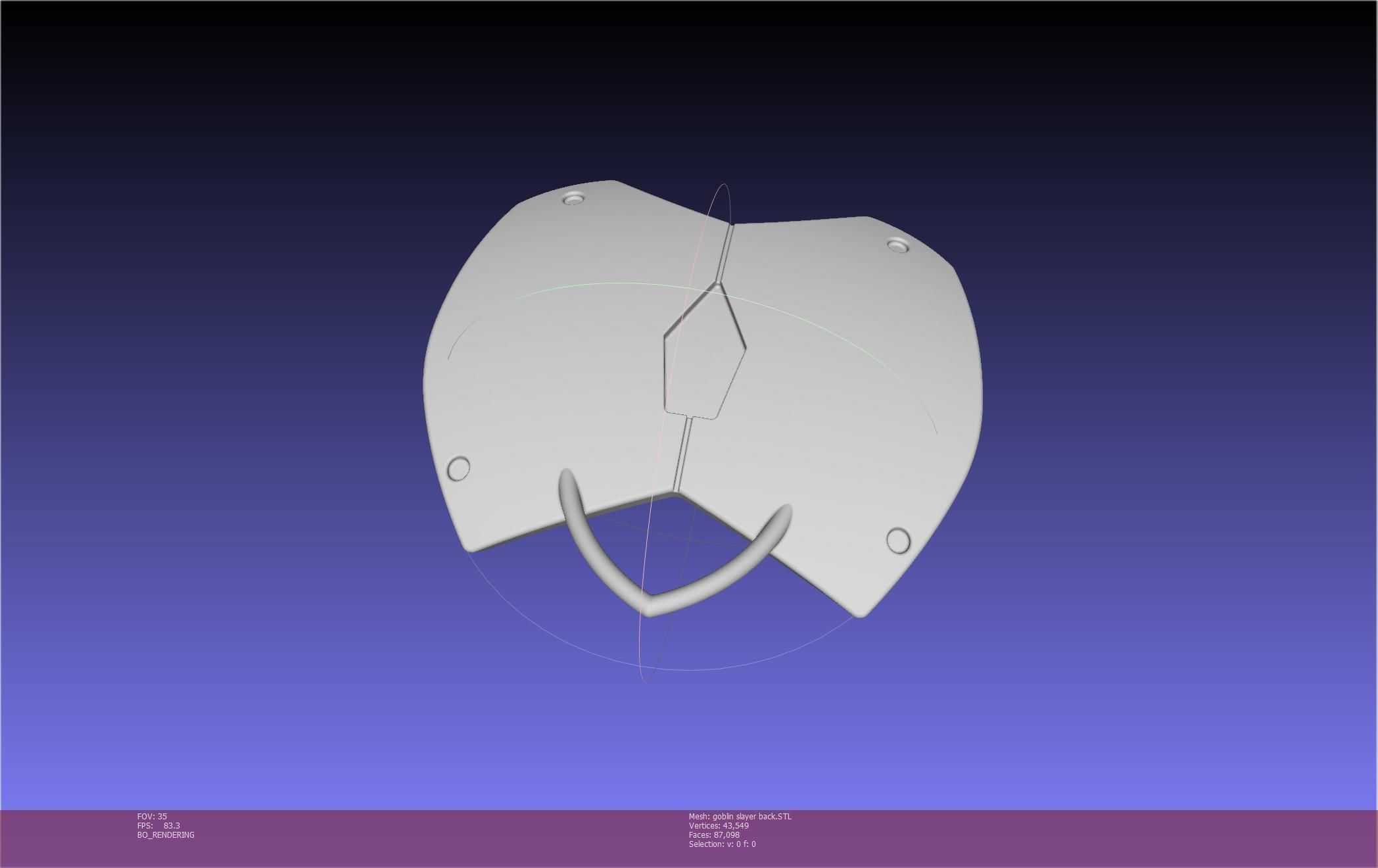 Goblin Slayer Back Armor Printable Model 3D print model_52