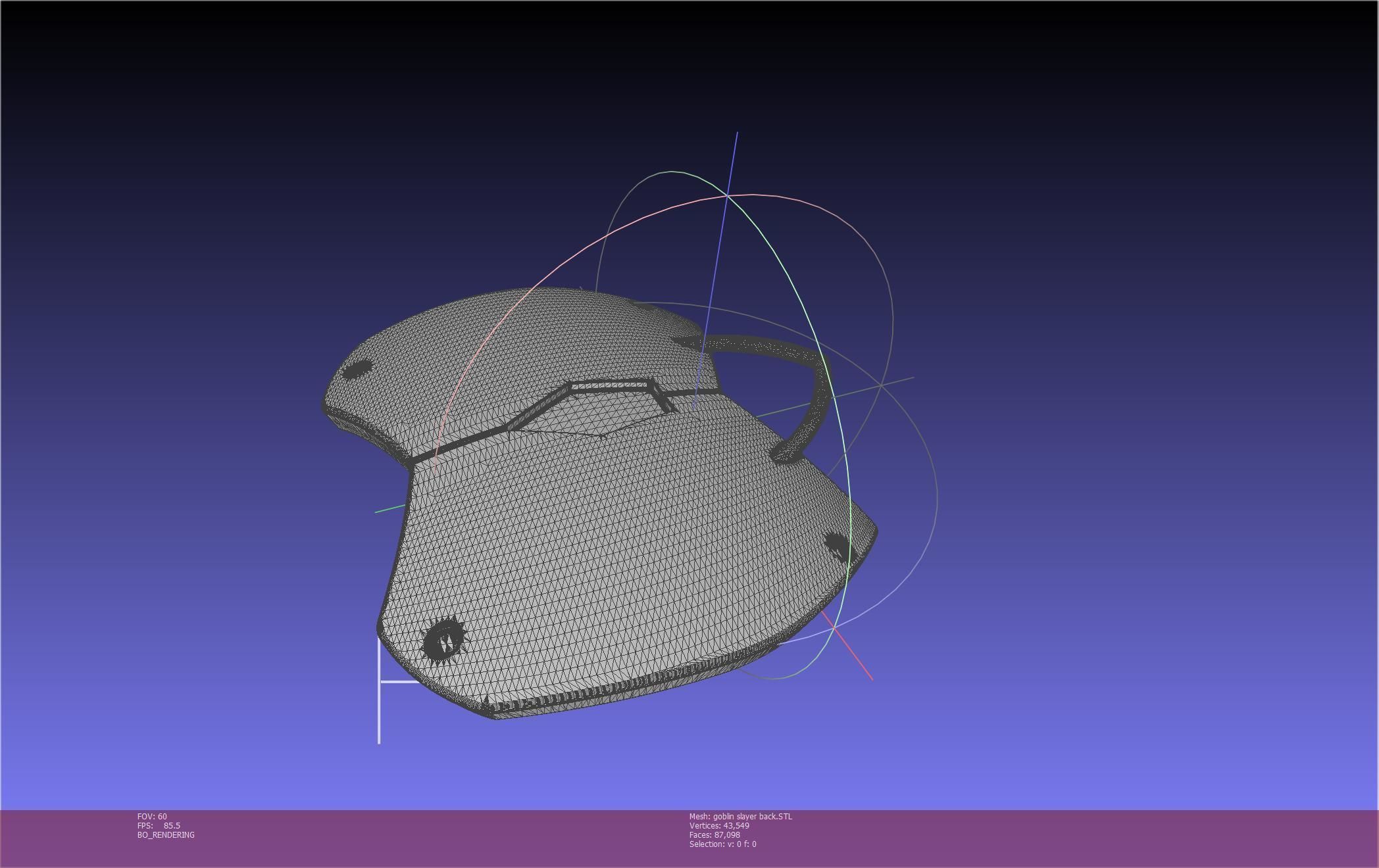 Goblin Slayer Back Armor Printable Model 3D print model_17