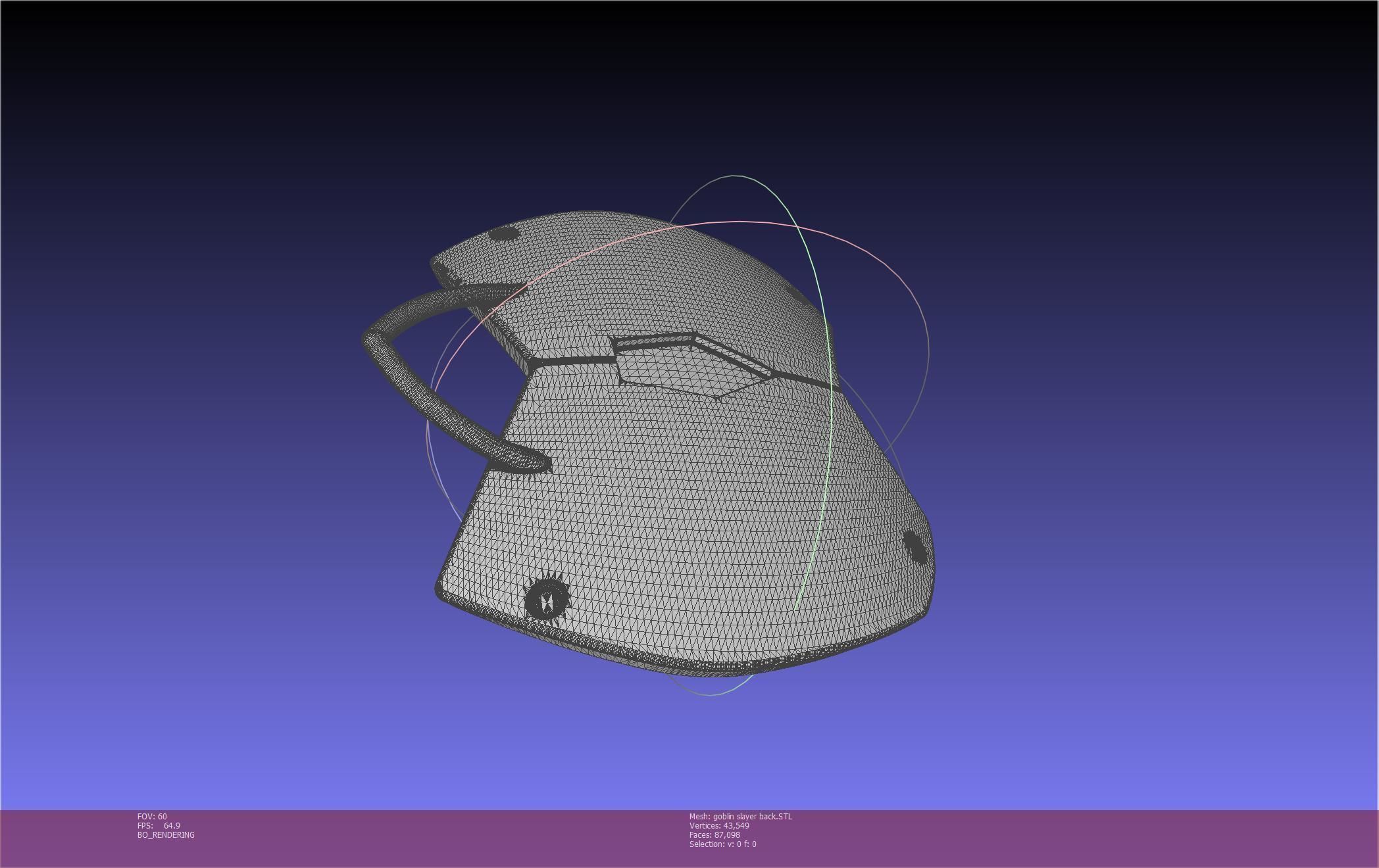 Goblin Slayer Back Armor Printable Model 3D print model_20