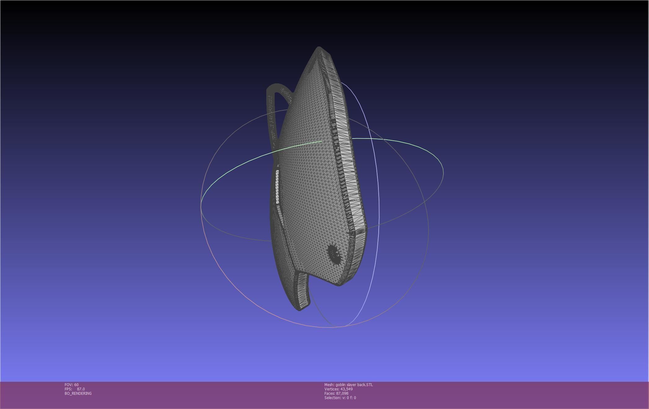 Goblin Slayer Back Armor Printable Model 3D print model_37